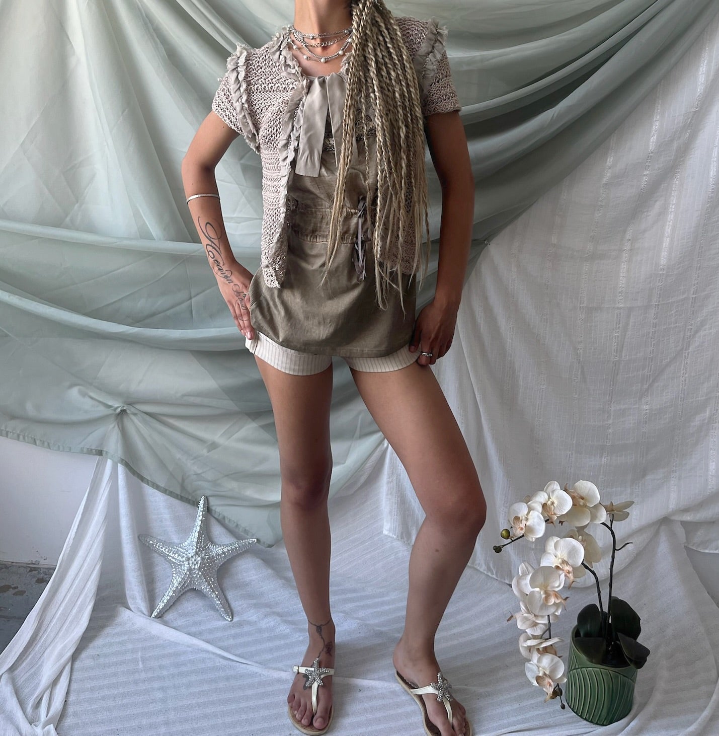 Bird by Juicy Couture Tie Up Cardi