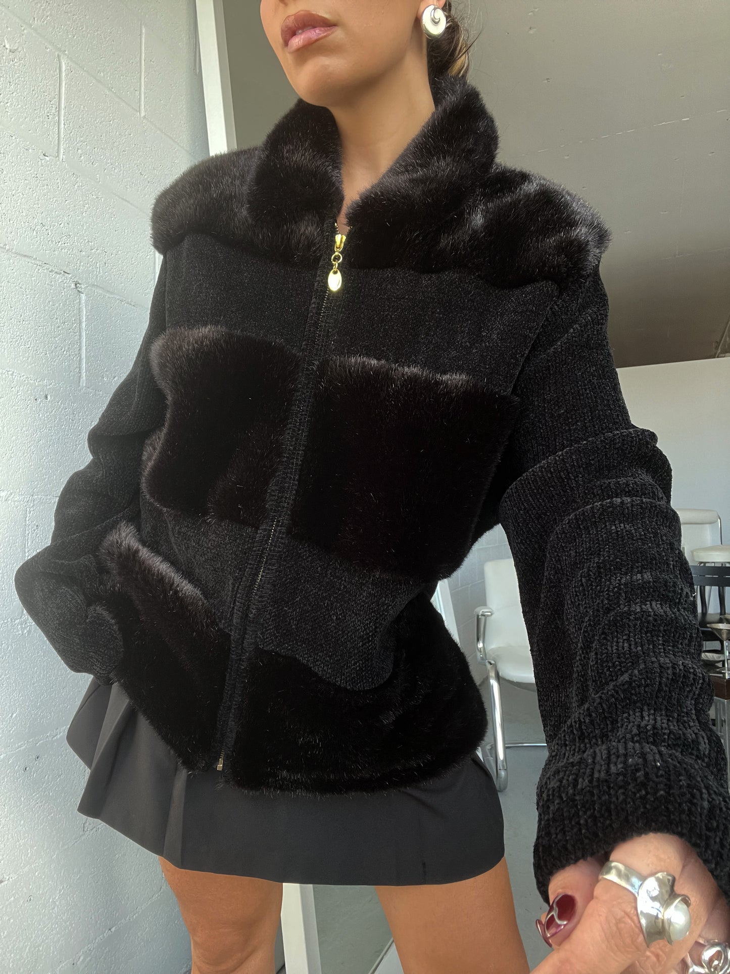 Cozy Faux Fur Zip