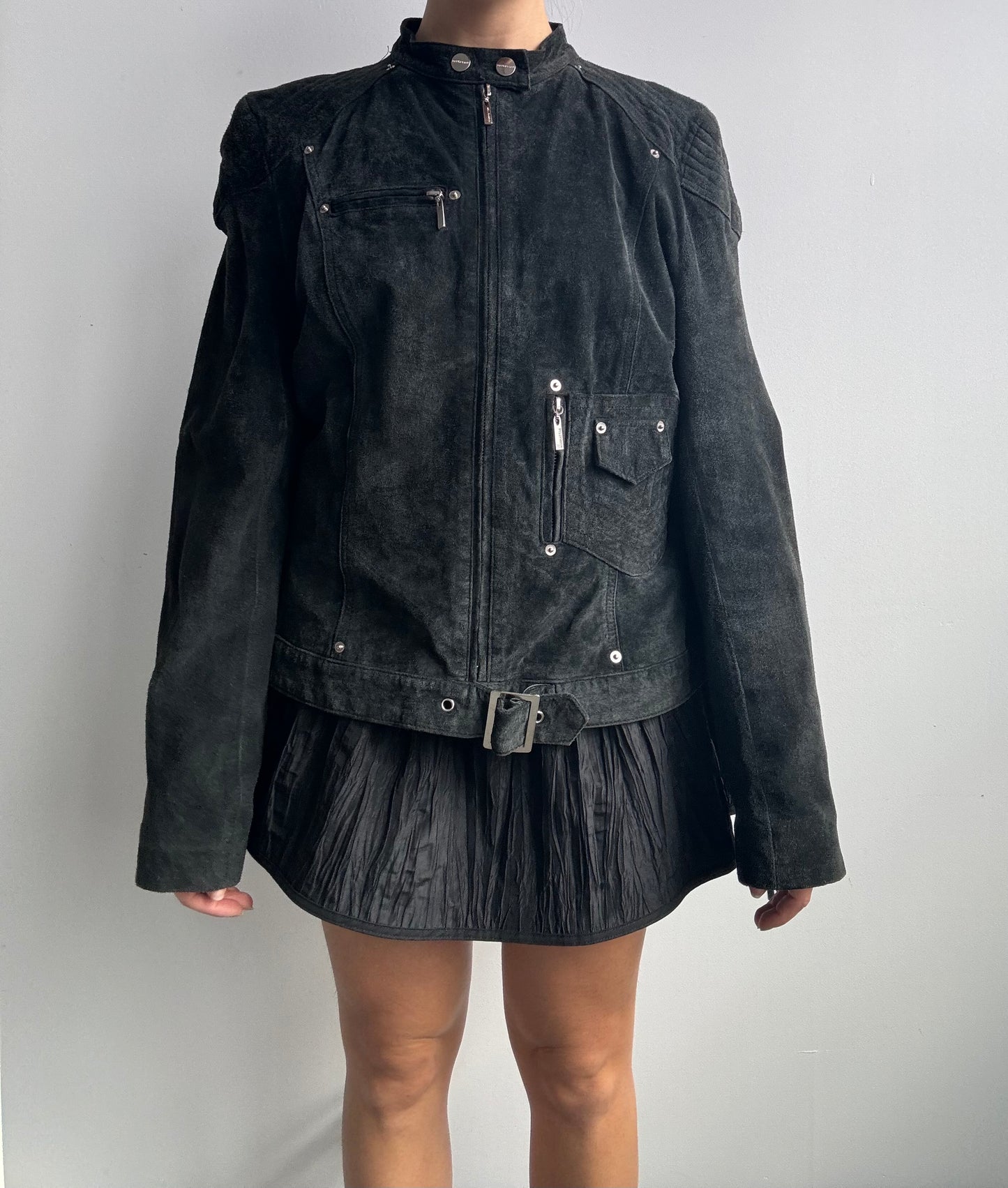 Suede Moto Jacket Size M/L