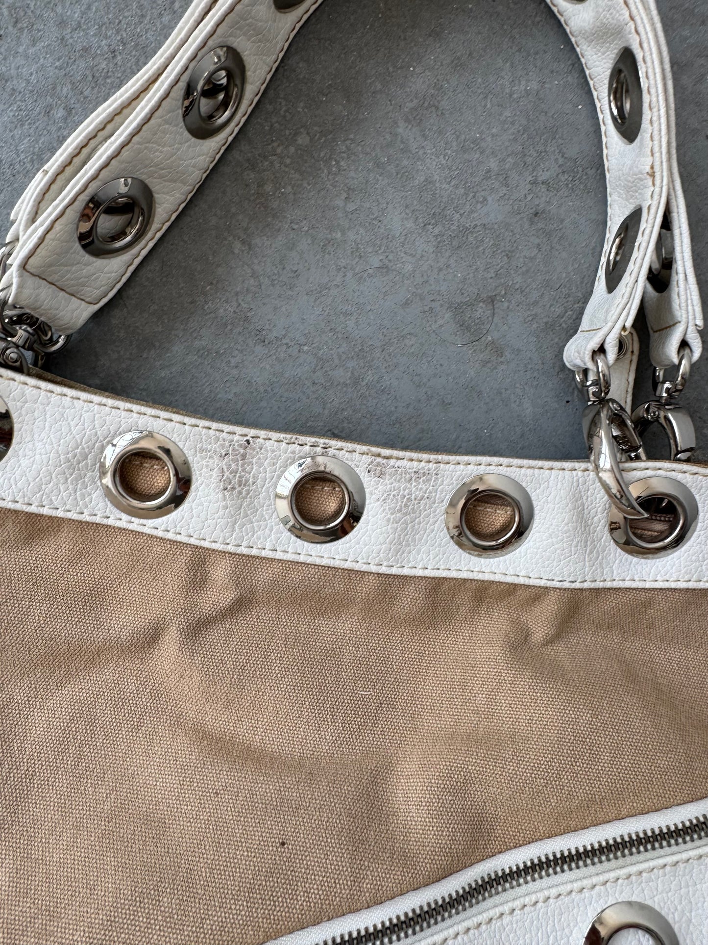Eyelet Purse