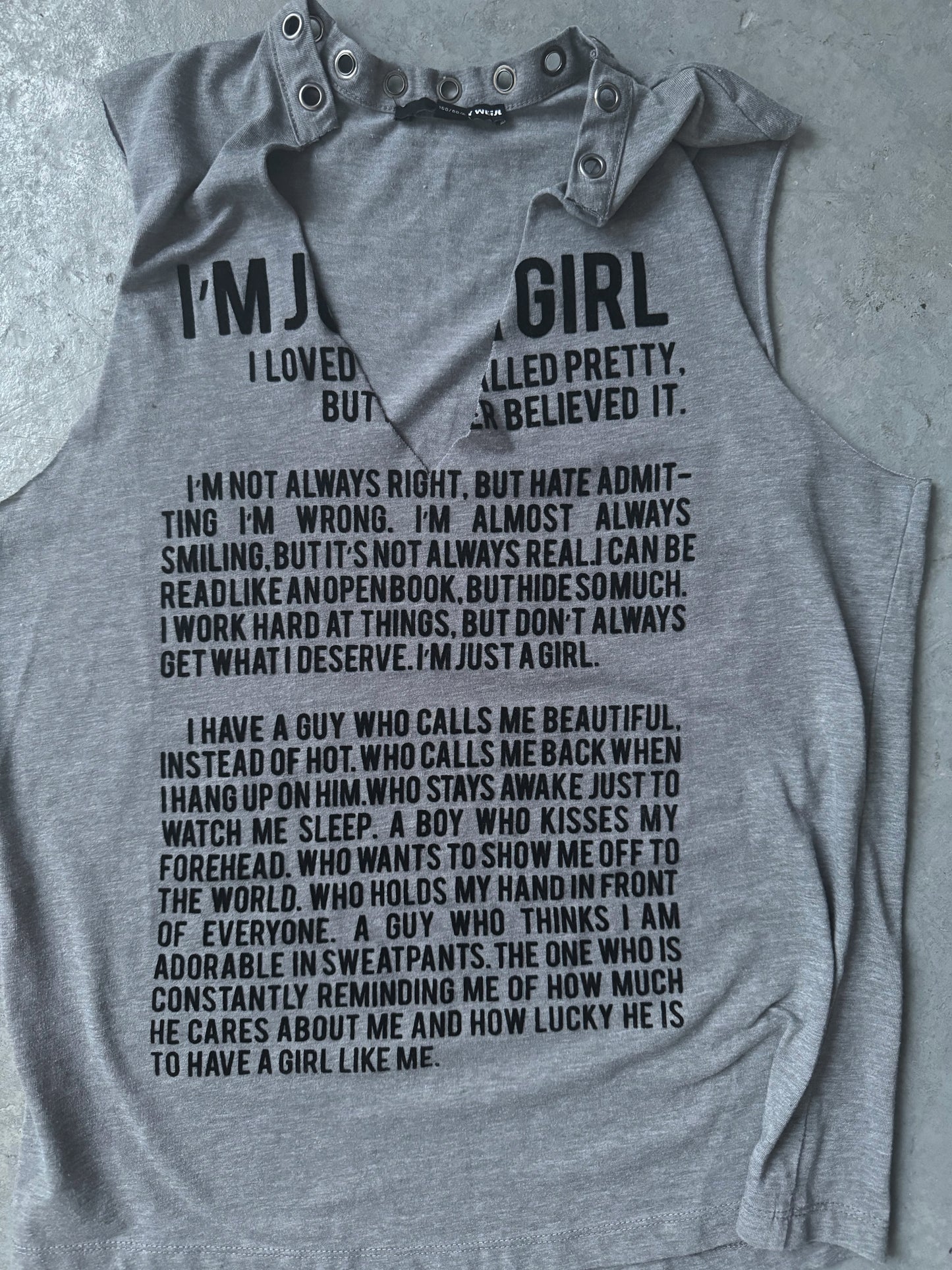 Just A Girl Tank