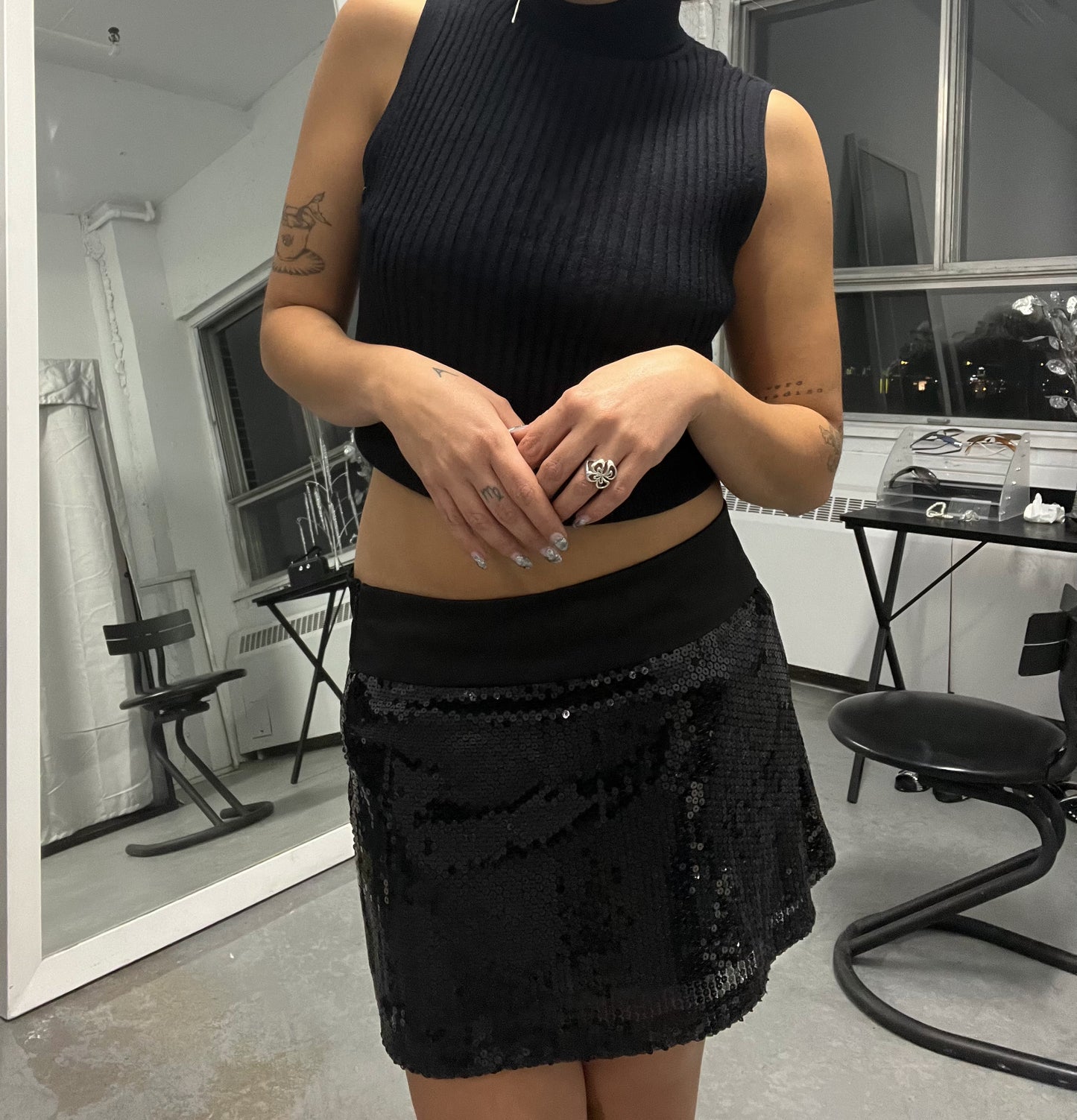 Sequence Mini Skirt