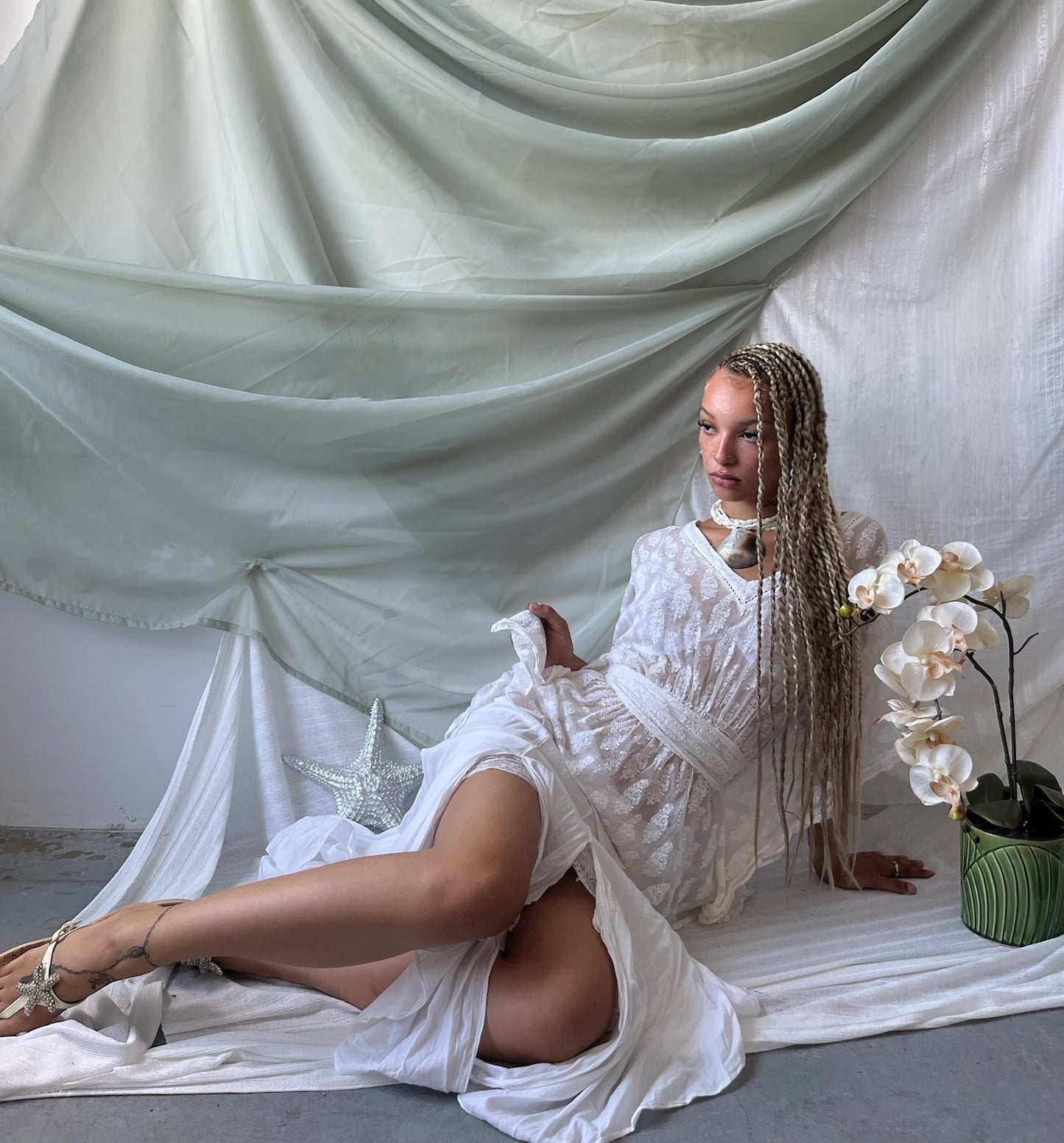 Boho Batwing Top