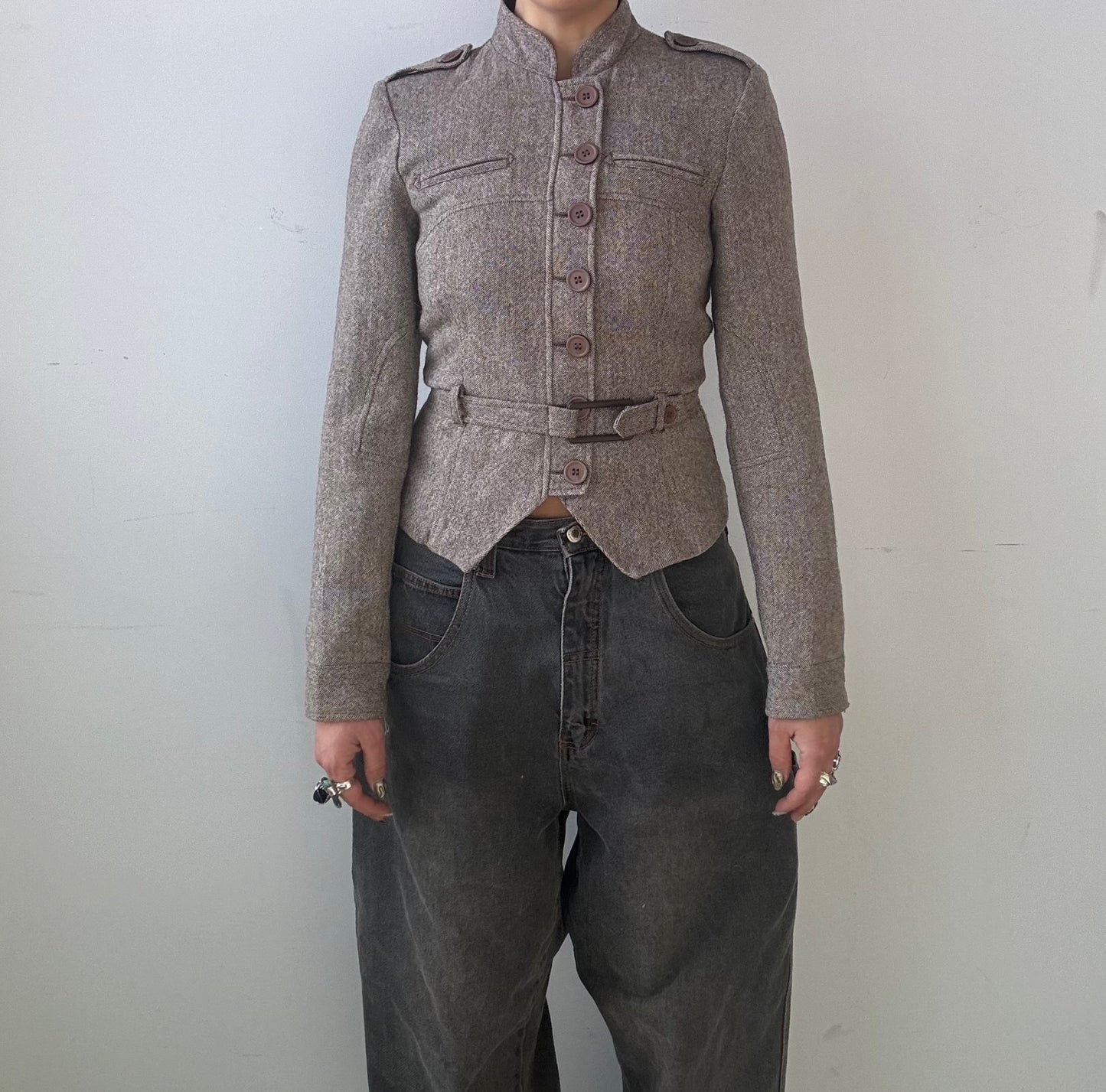 Belted Blazer