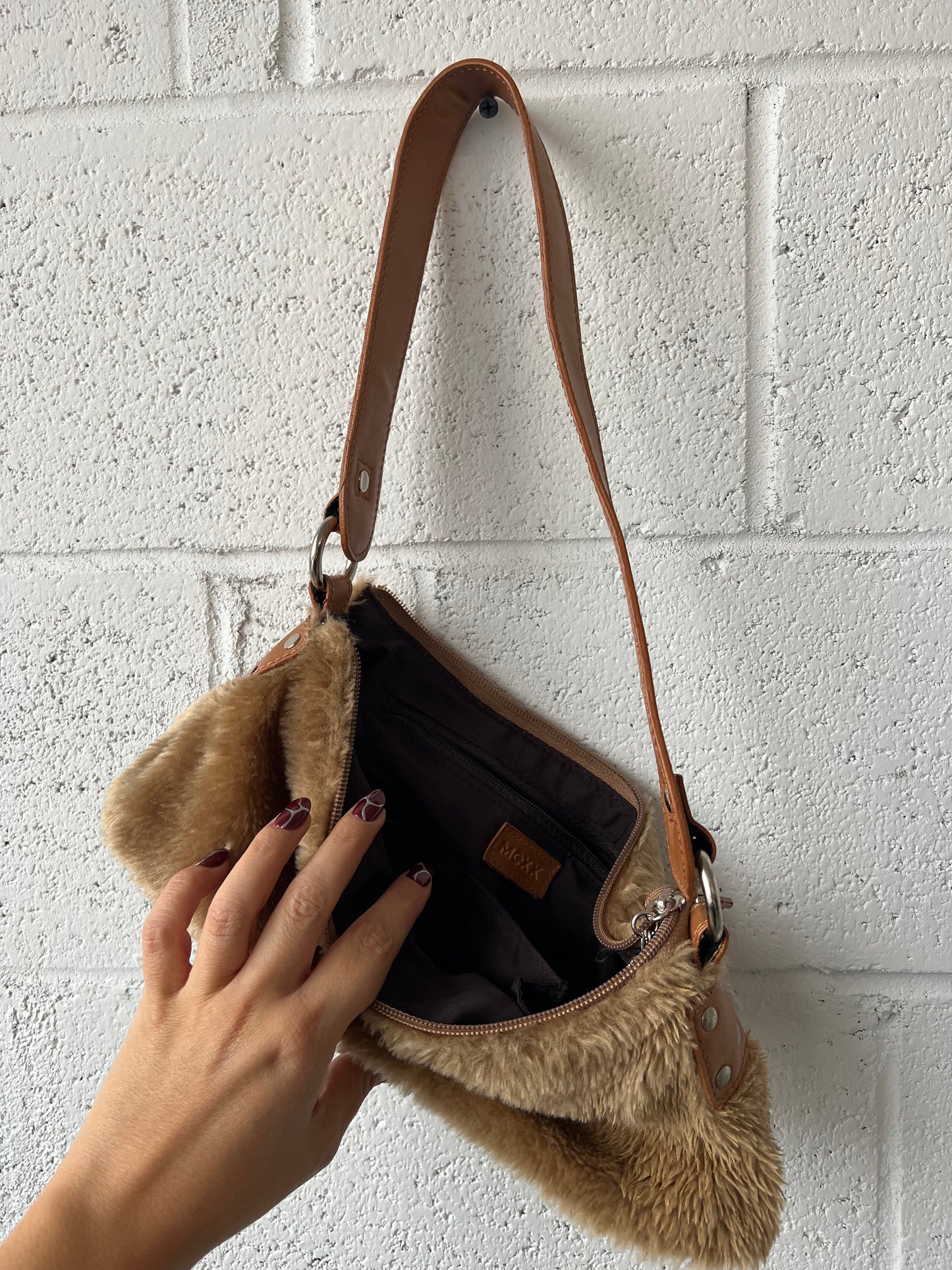 Faux Fur Y2K Purse