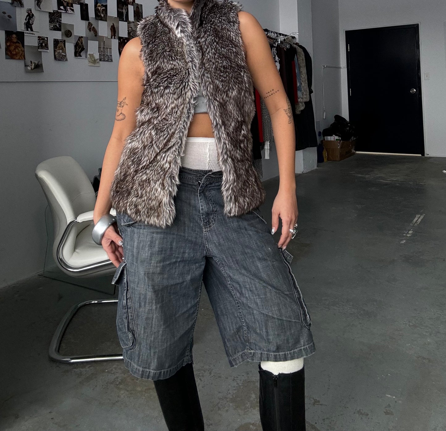 Faux Fur Vest