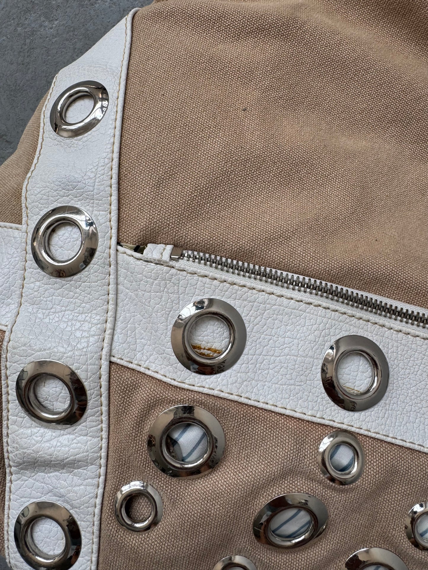Eyelet Purse