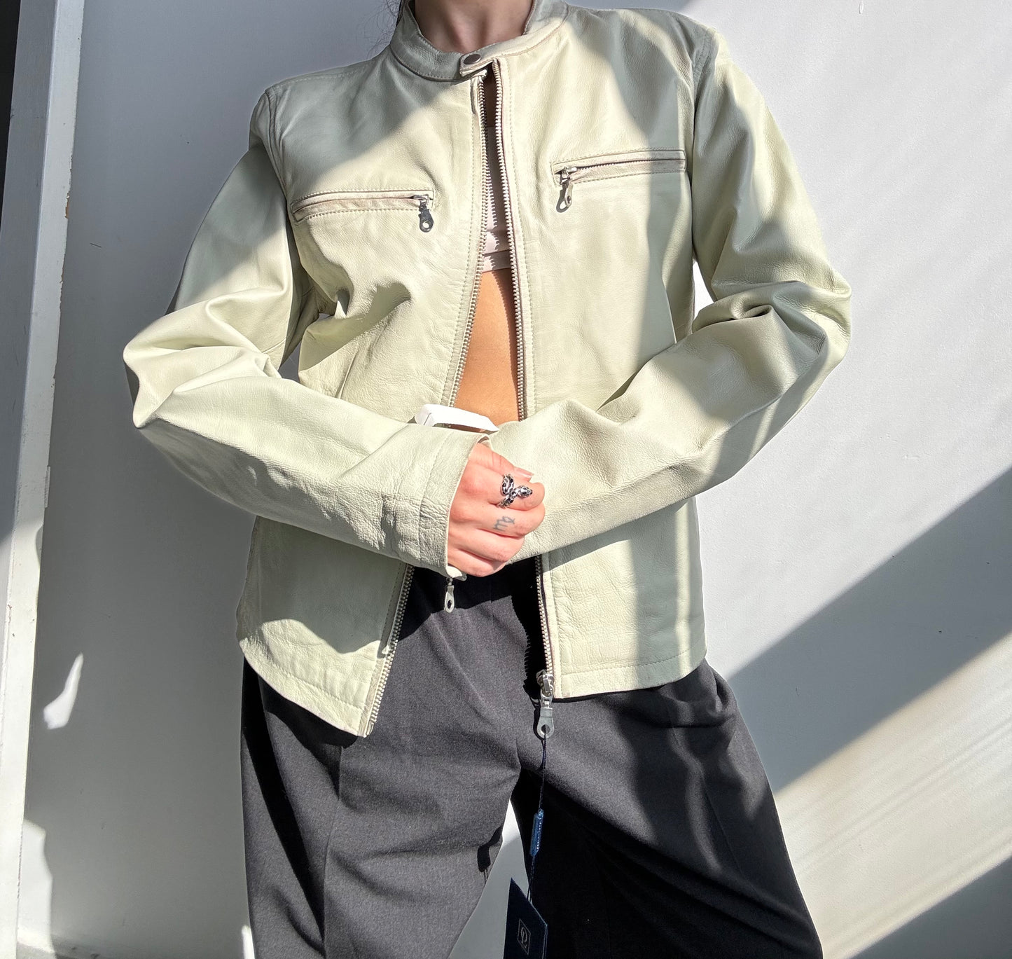 Deadstock Leather Jacket S/M