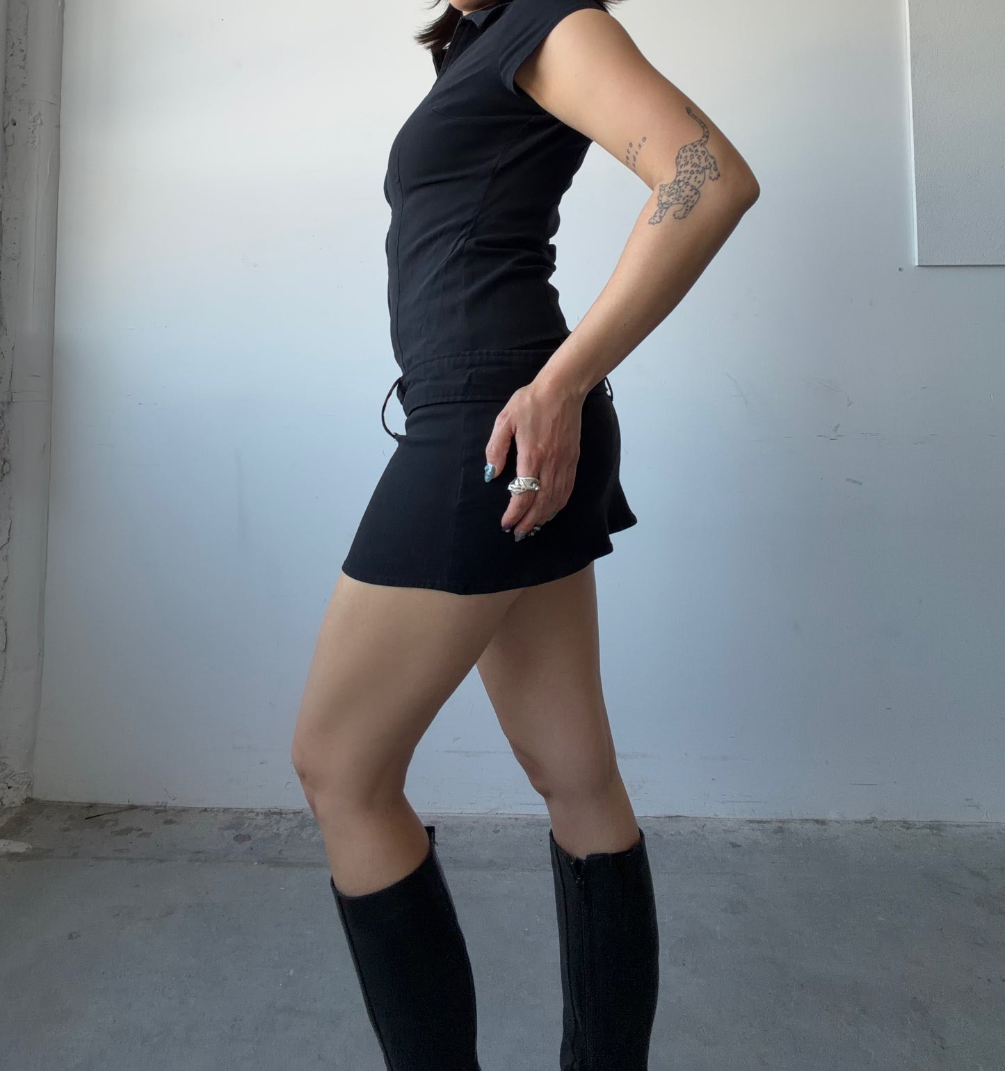 Mini Belted Dress