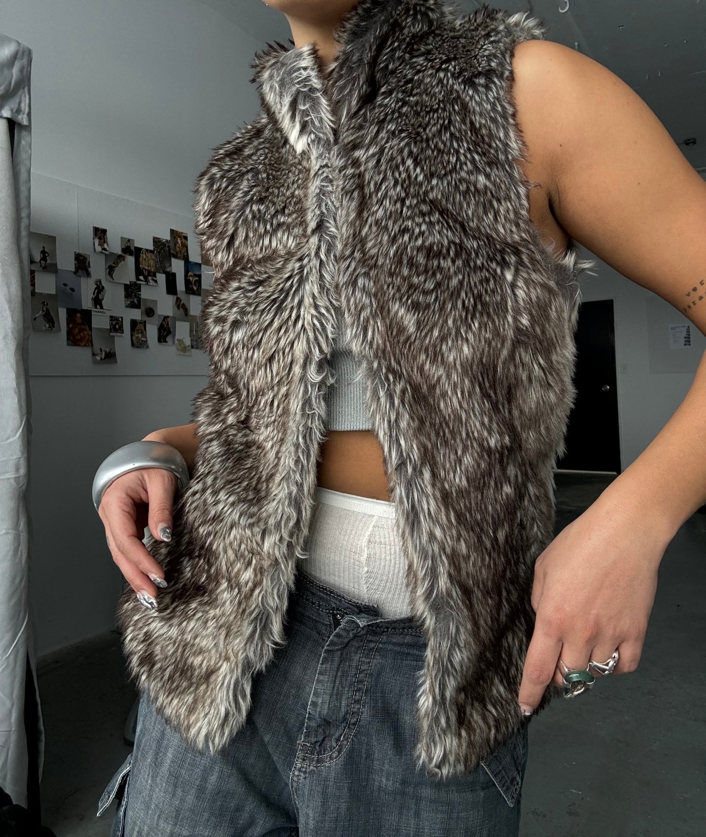 Faux Fur Vest