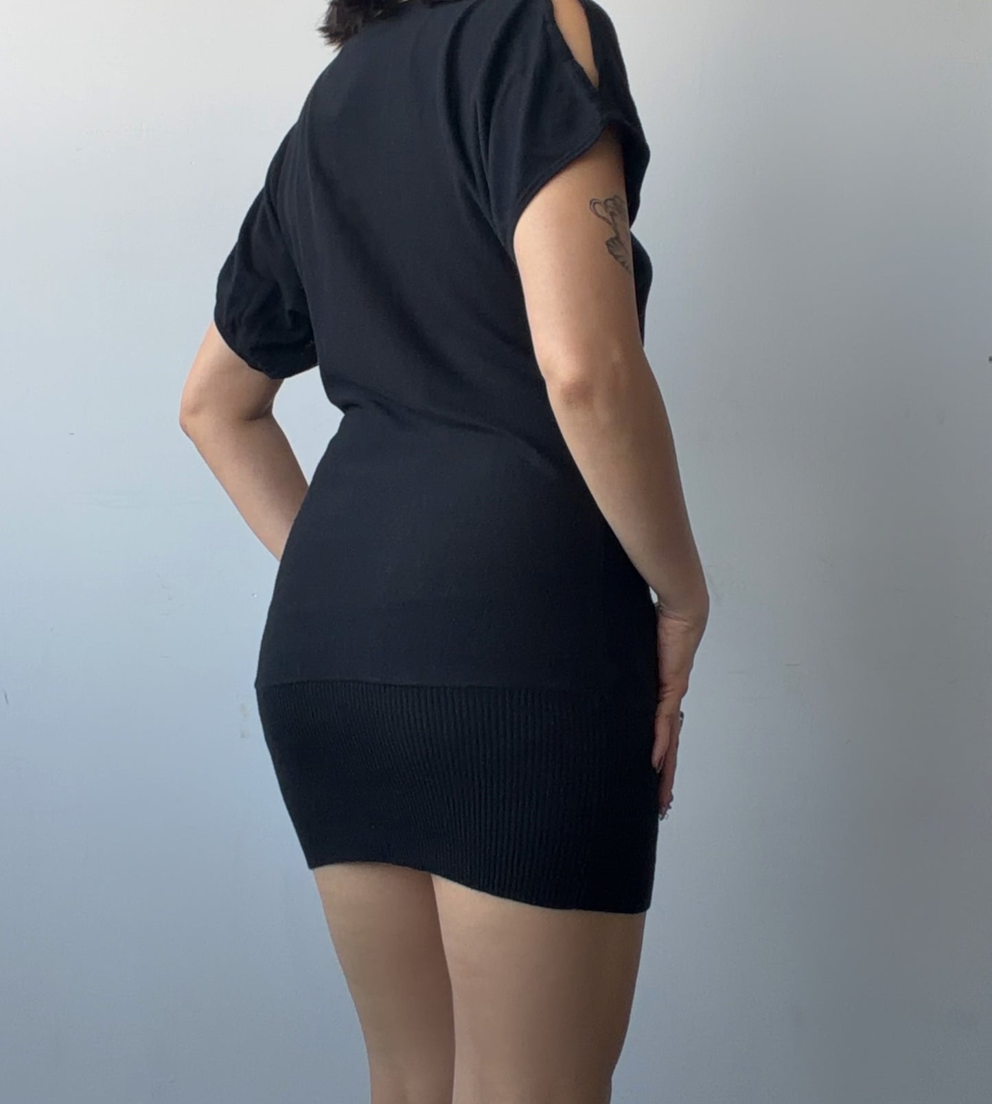 Cutout Tee Dress