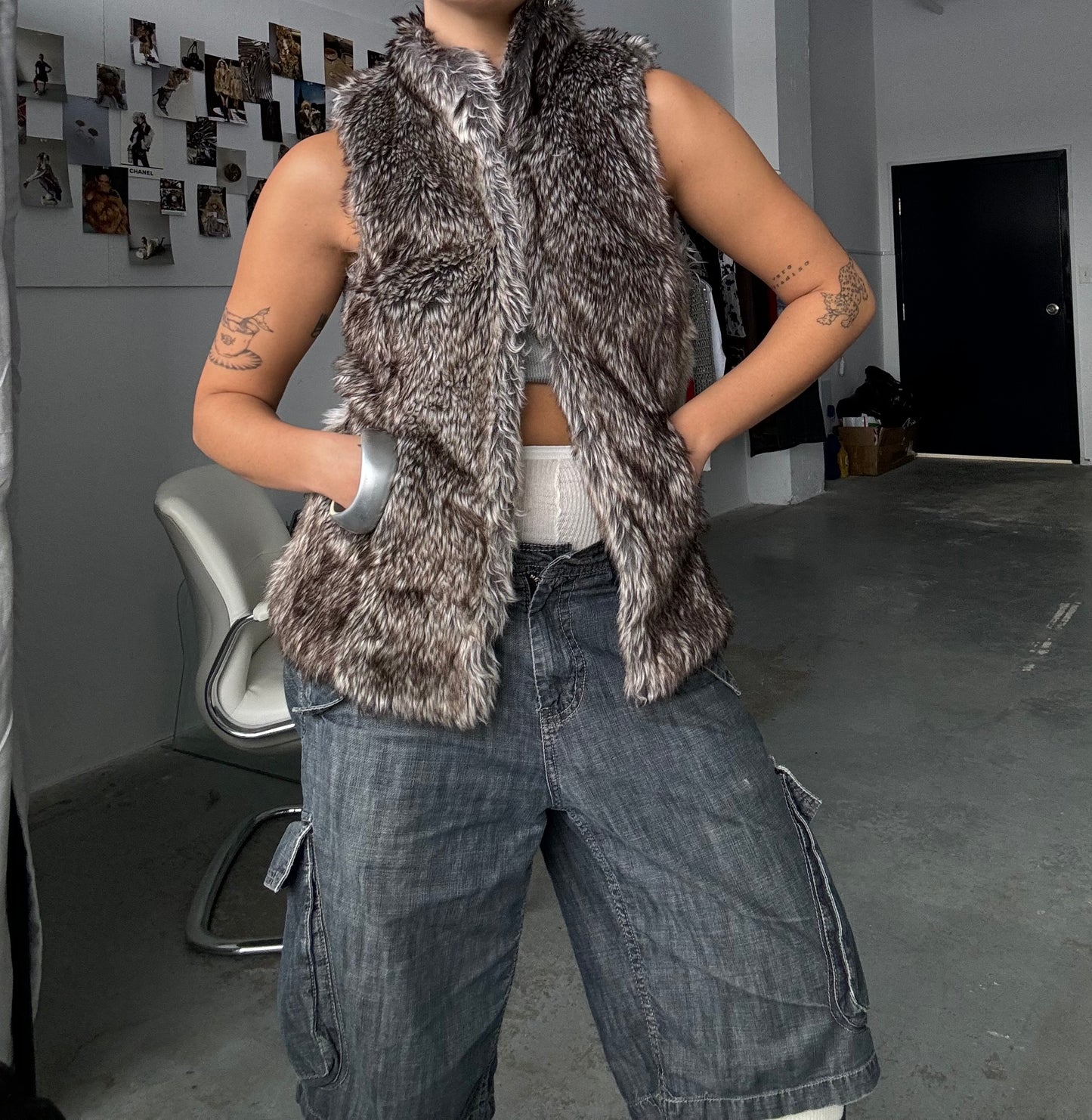 Faux Fur Vest