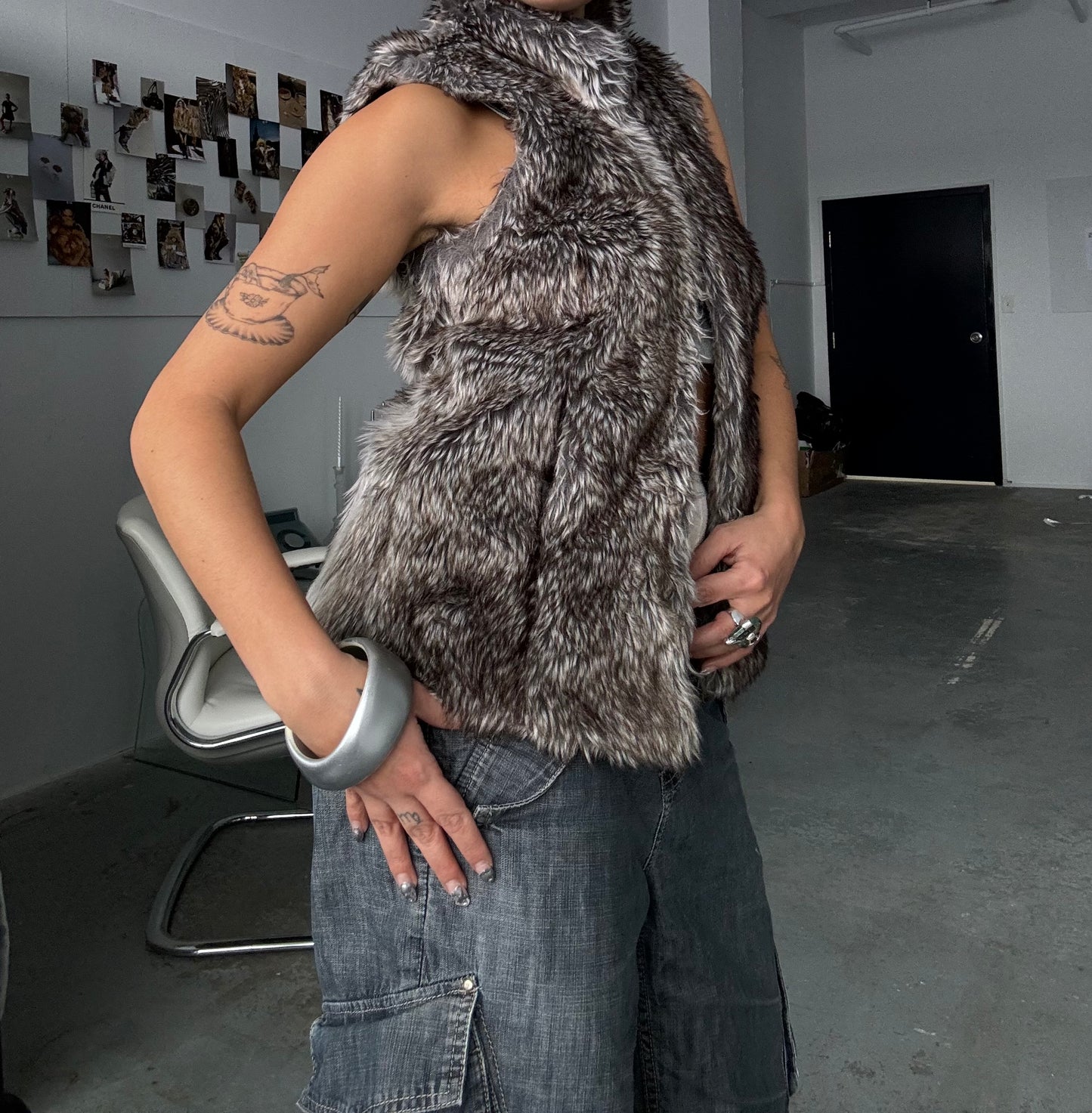 Faux Fur Vest