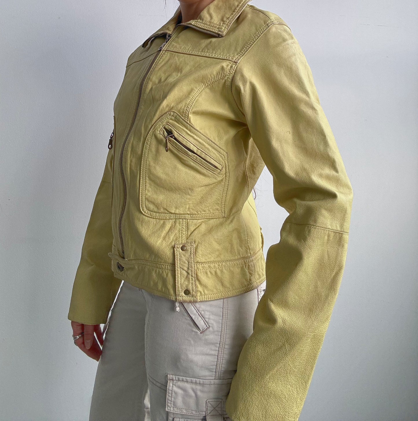 Deadstock Limoncello Leather Jacket S/M