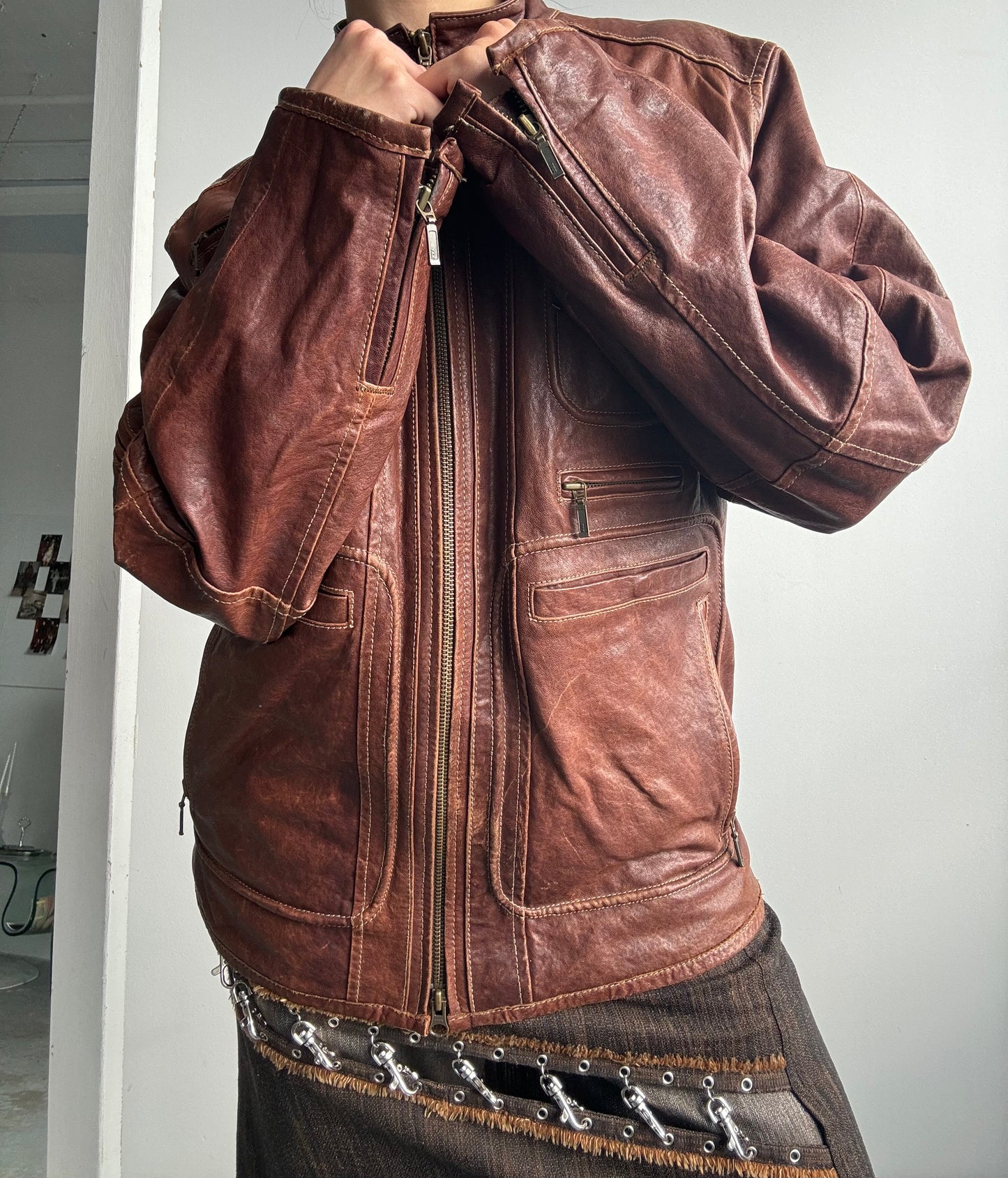 Spice Leather Jacket