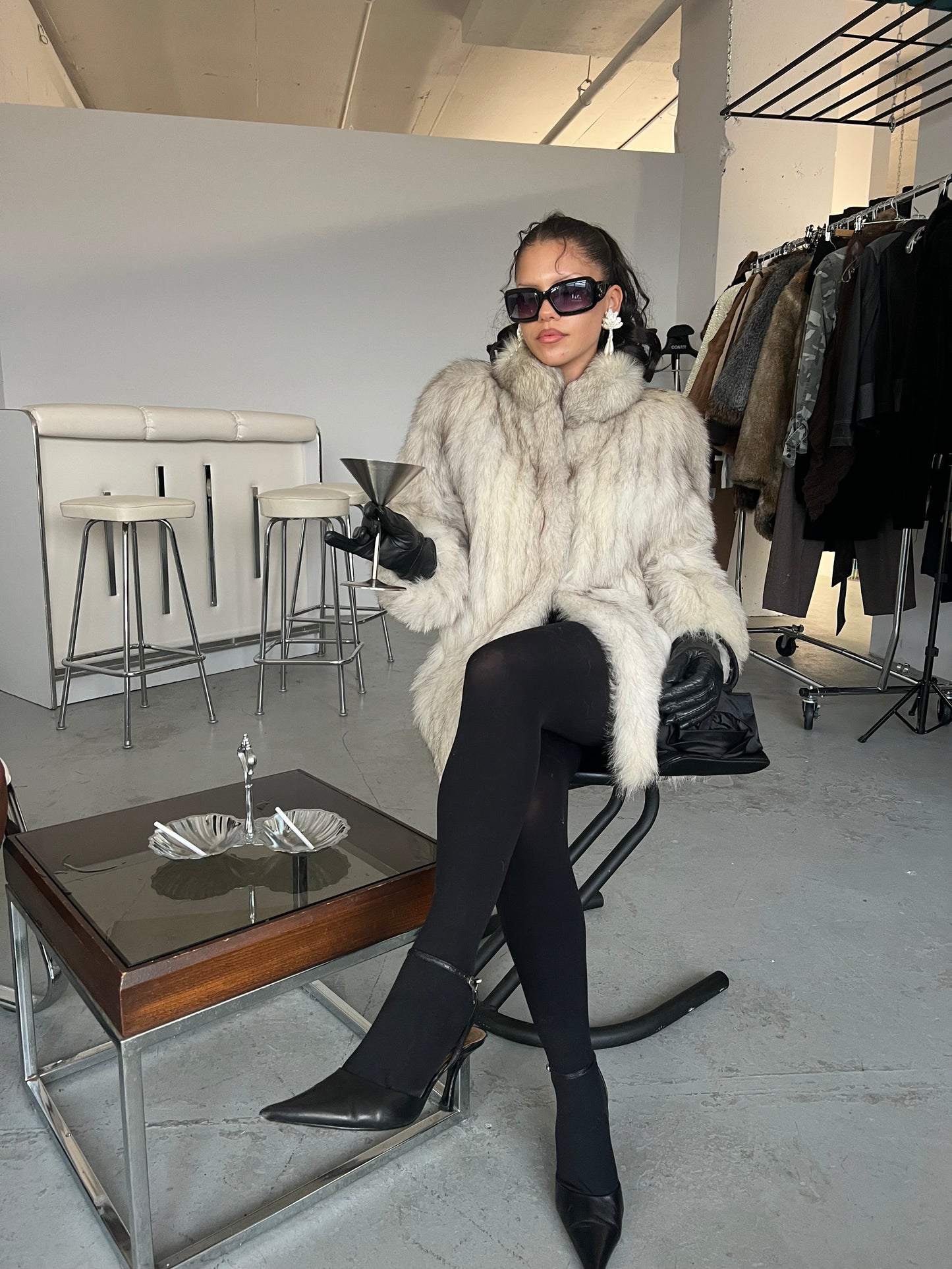 Saga Fox Fur Coat