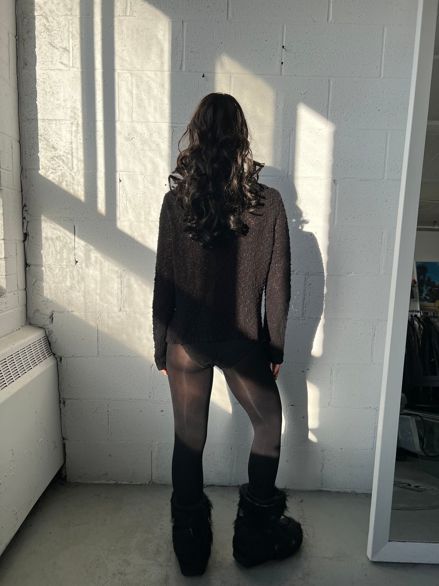 Fringed Tie Cardi