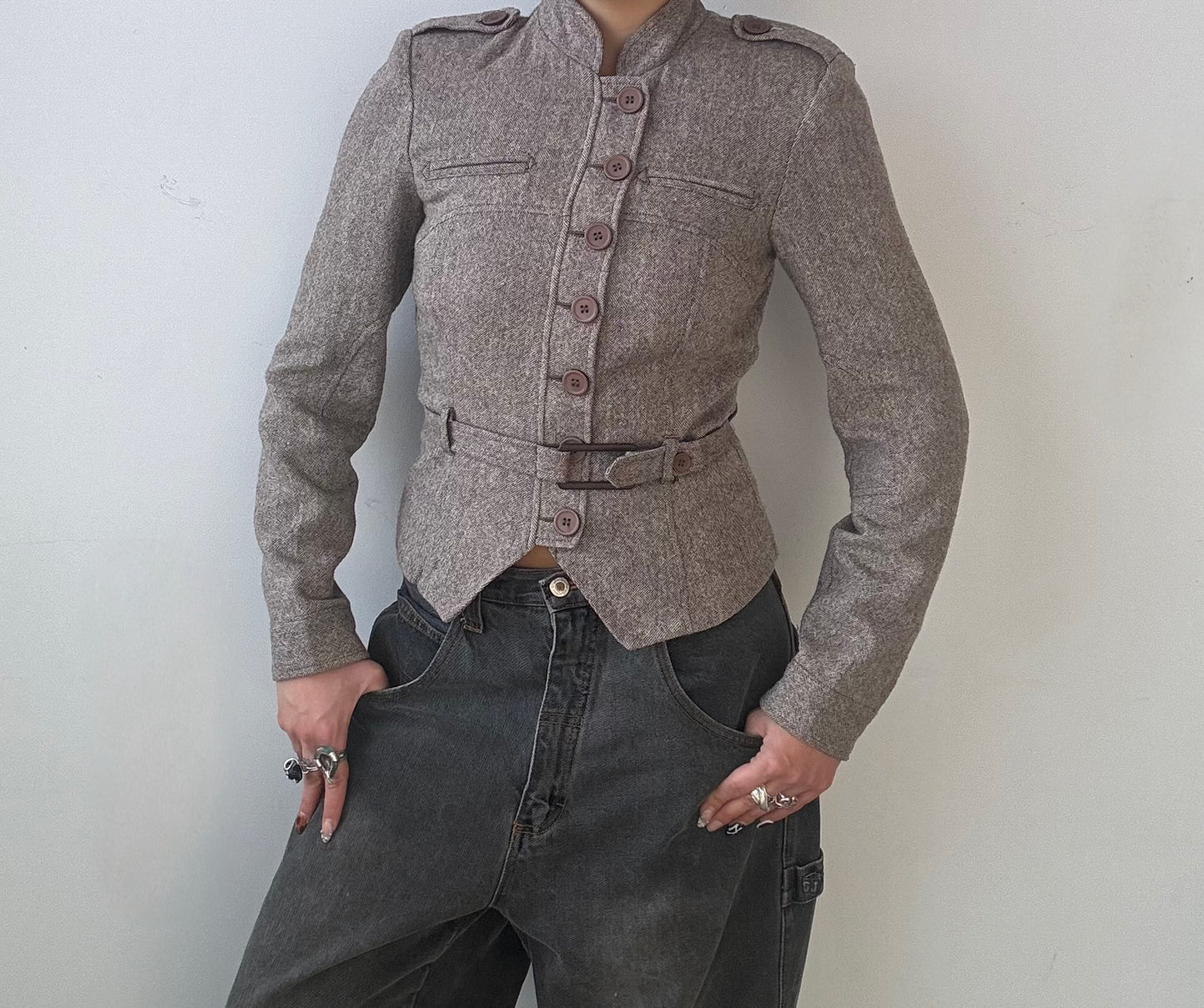 Belted Blazer