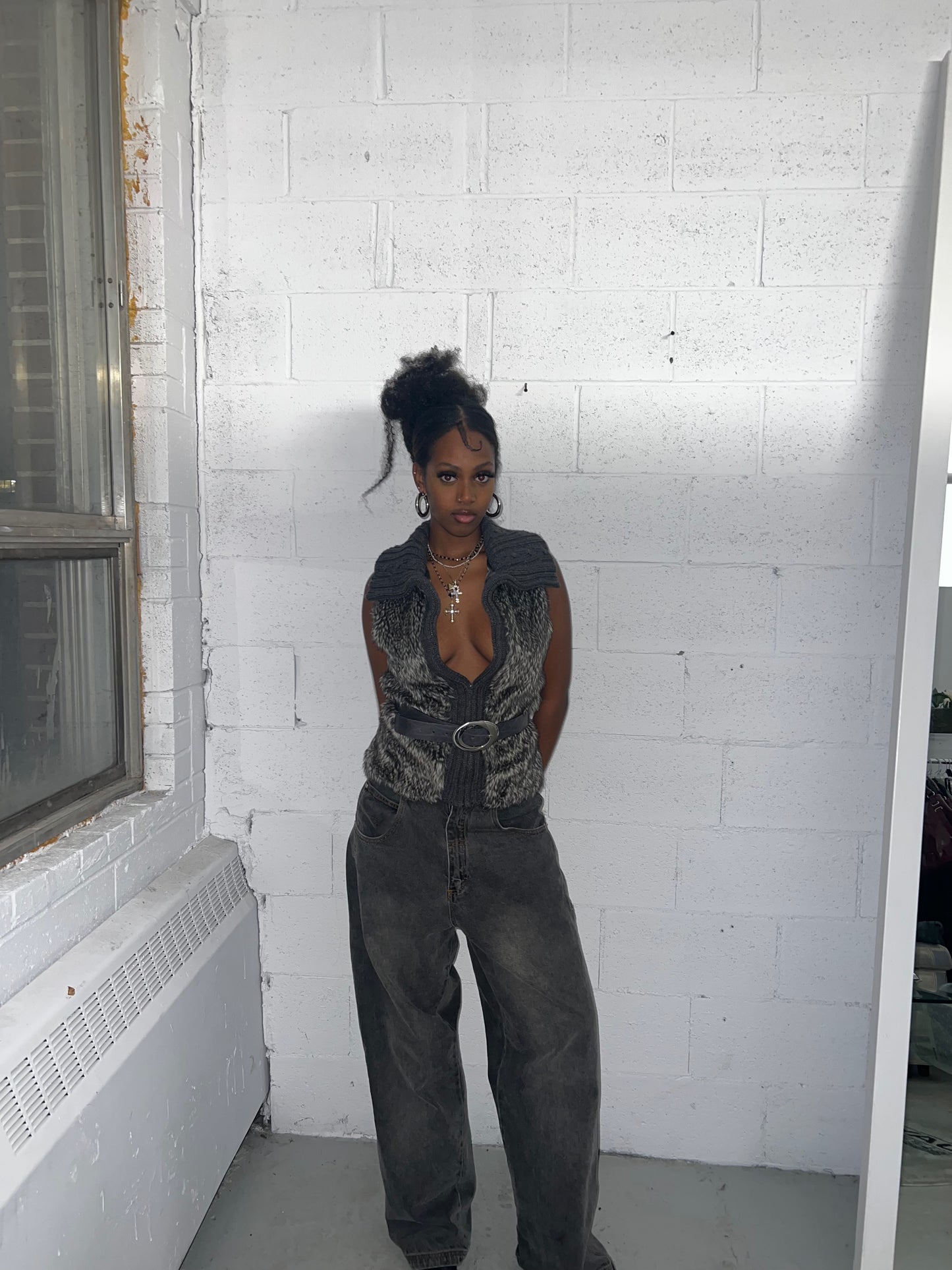 Mandy Faux Fur Vest