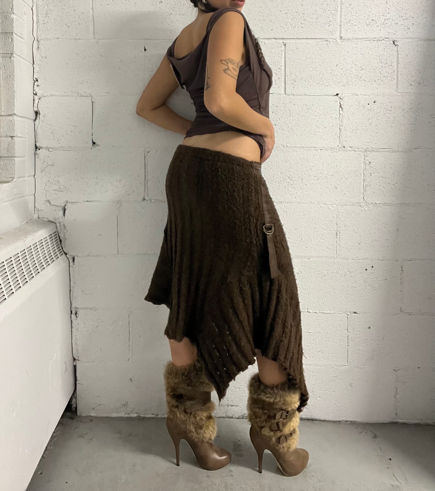 Faux Fur Heels Size 7 Women’s