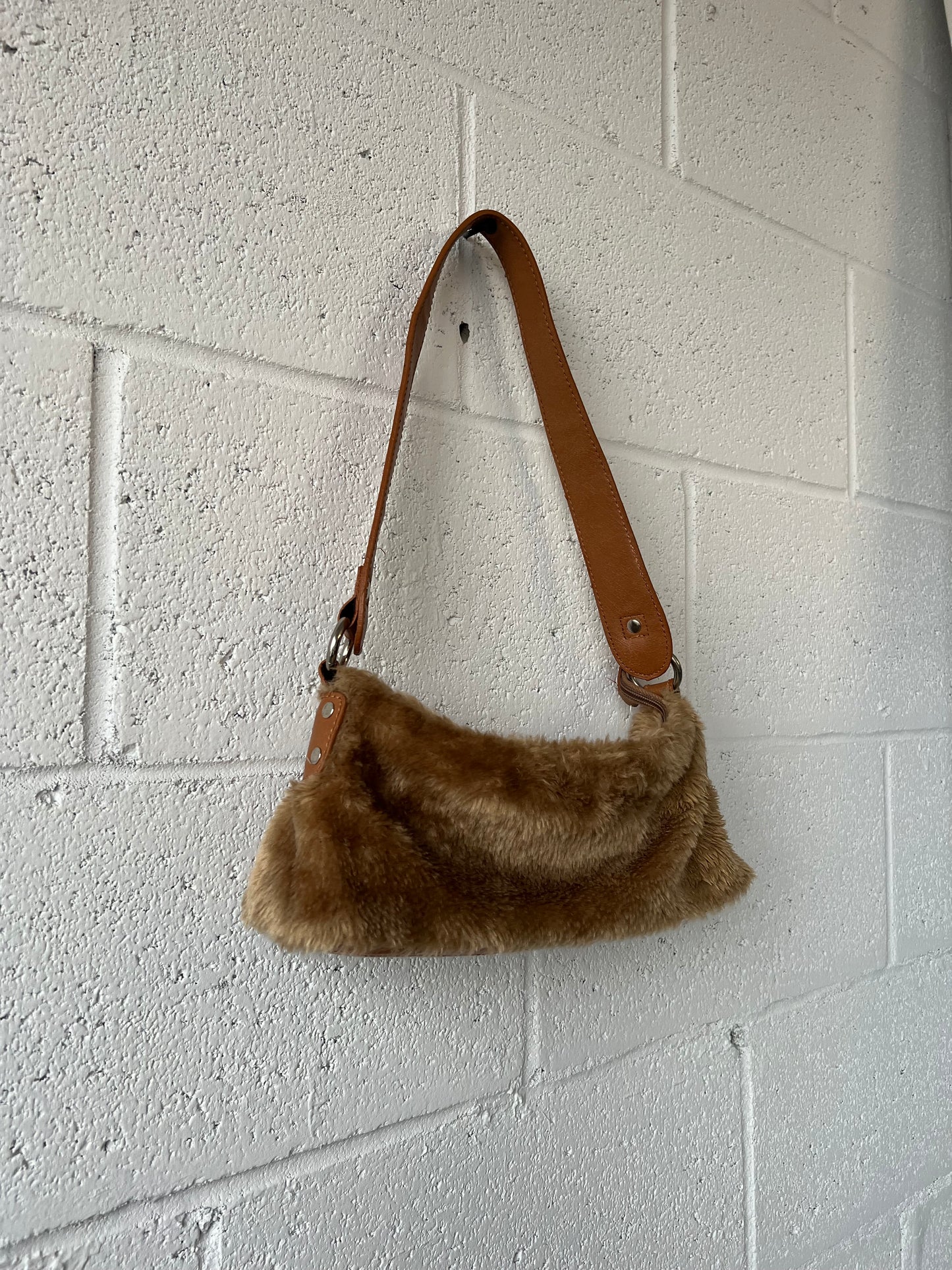 Faux Fur Y2K Purse