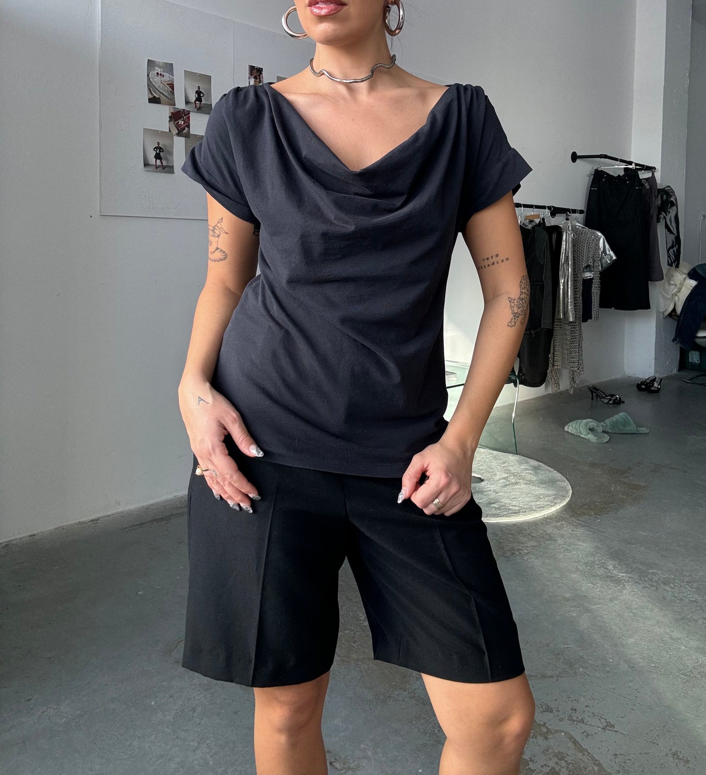 Model-Off-Duty Tee