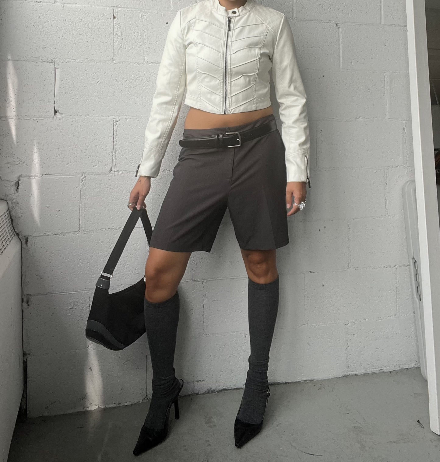 Dead Stock Suko Jeans Faux Leather Jacket