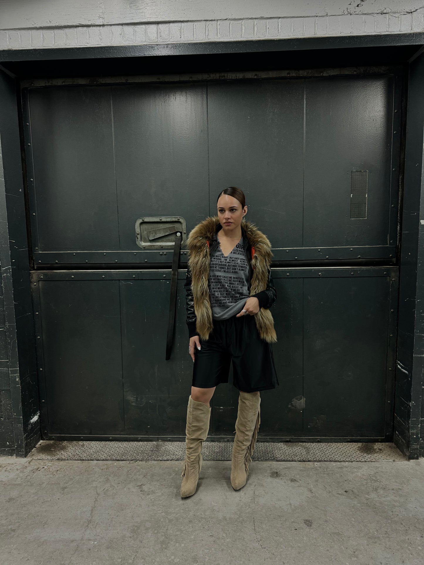 Faux Fur Vest