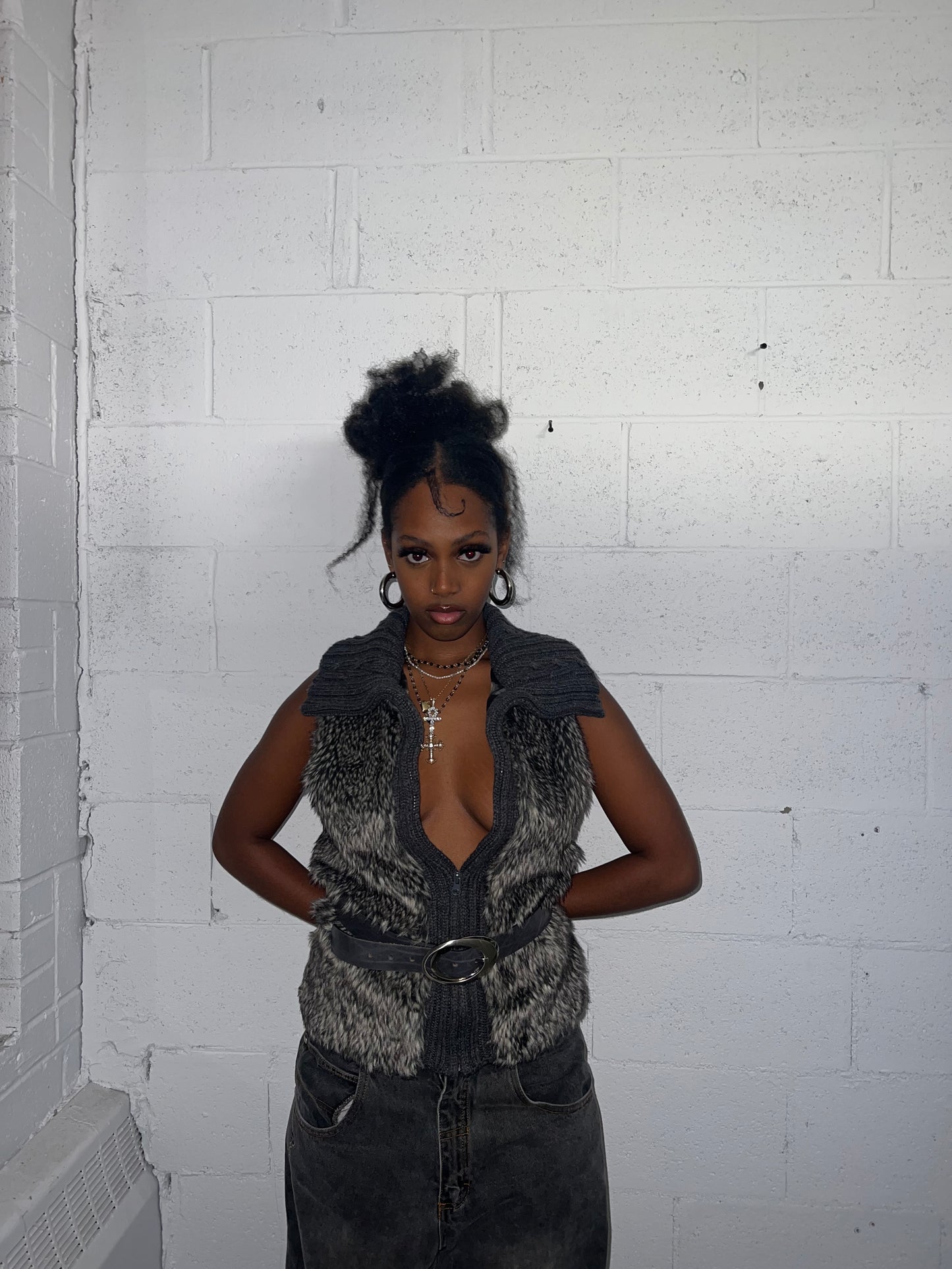 Mandy Faux Fur Vest