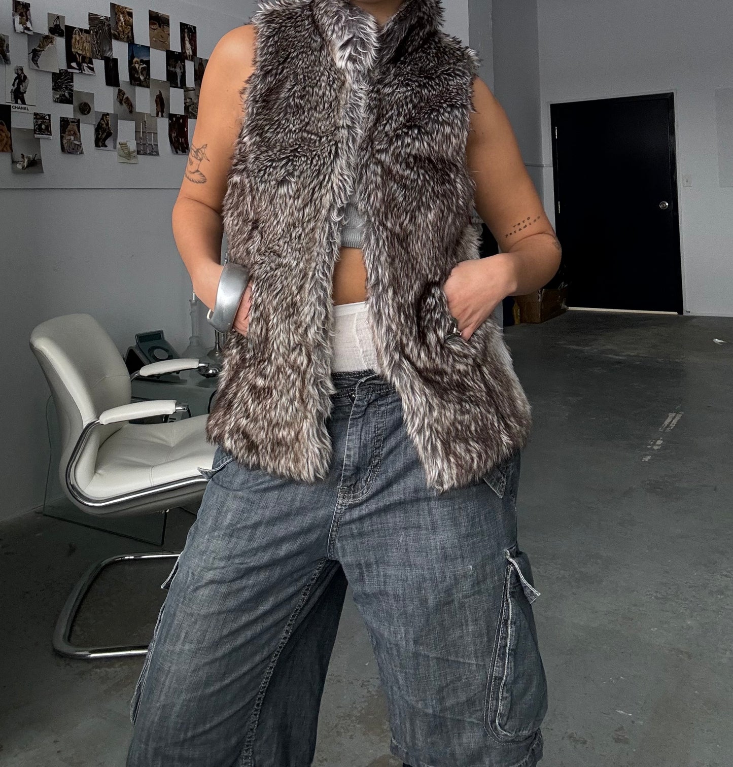 Faux Fur Vest