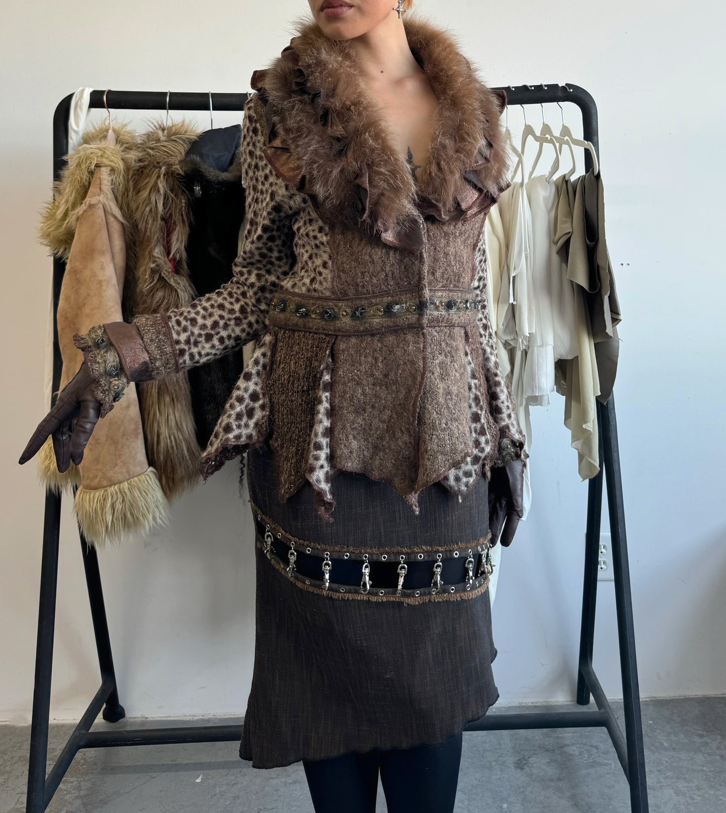 Leopard Cardi