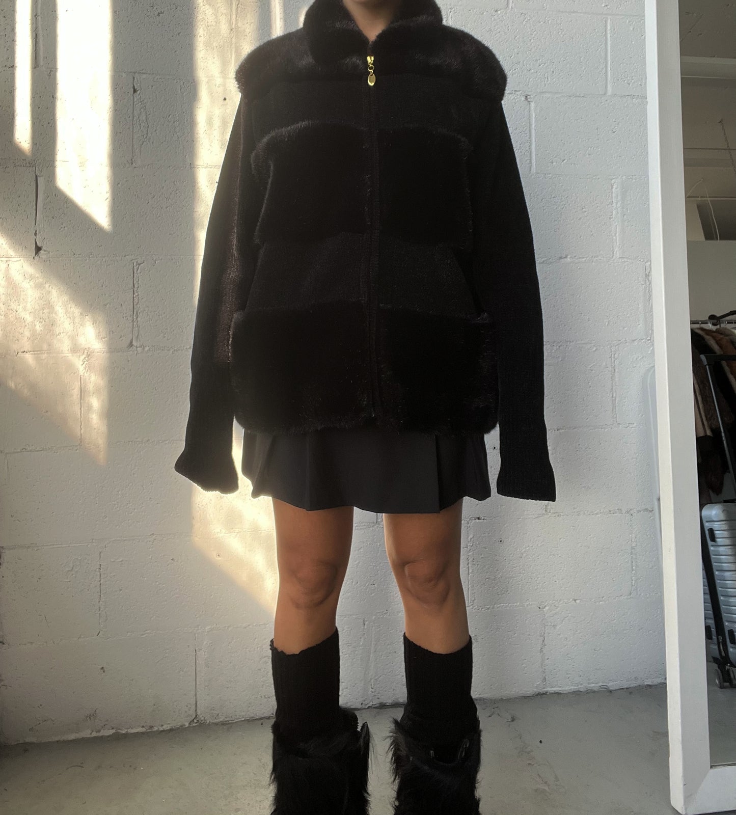Cozy Faux Fur Zip
