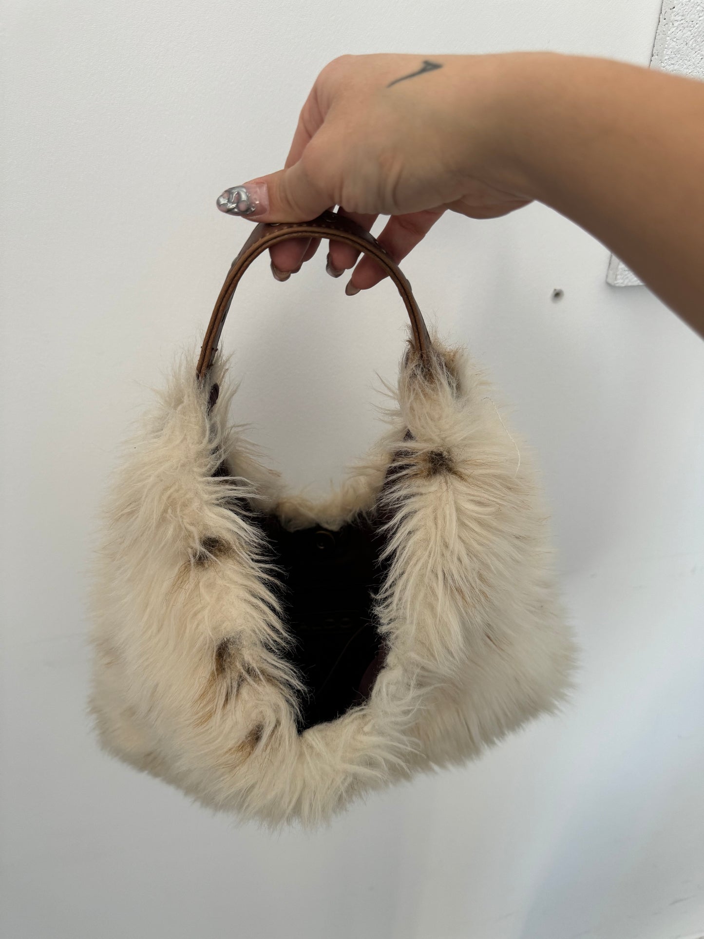 Faux Fur Purse