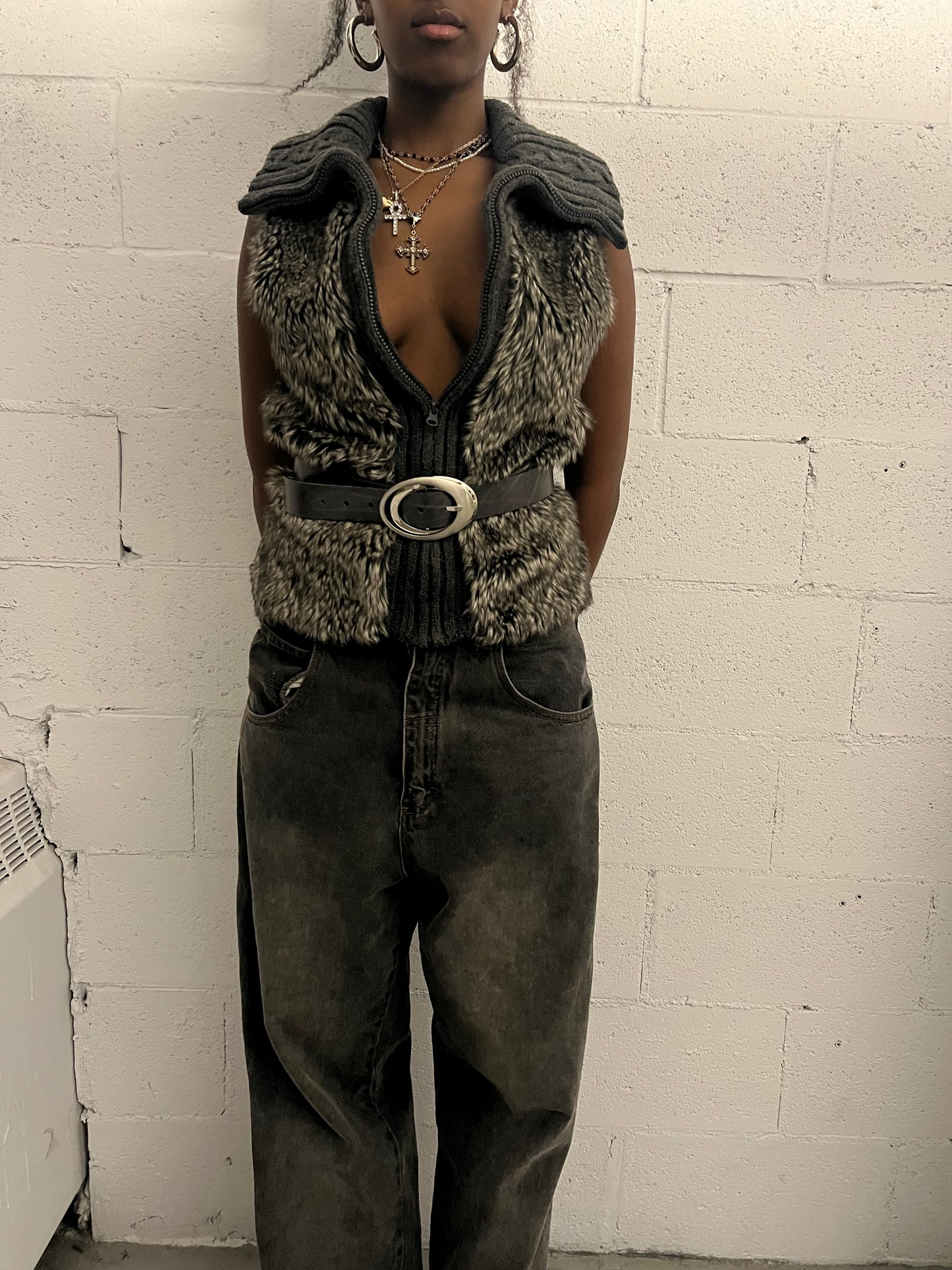 Mandy Faux Fur Vest