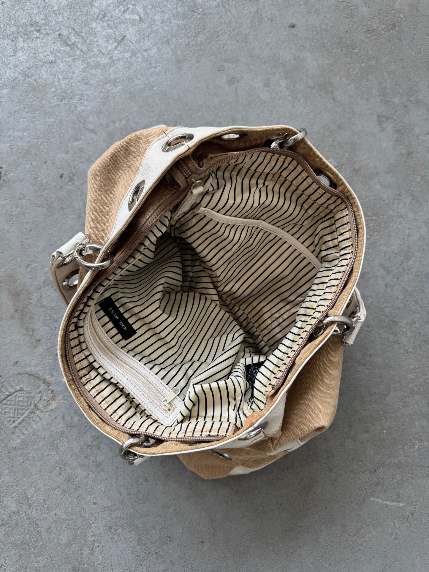 Eyelet Purse