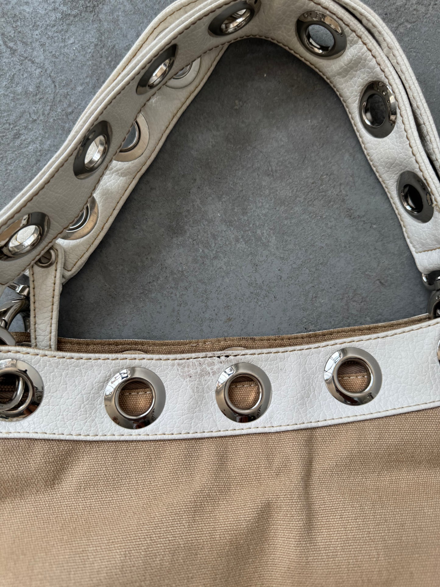 Eyelet Purse