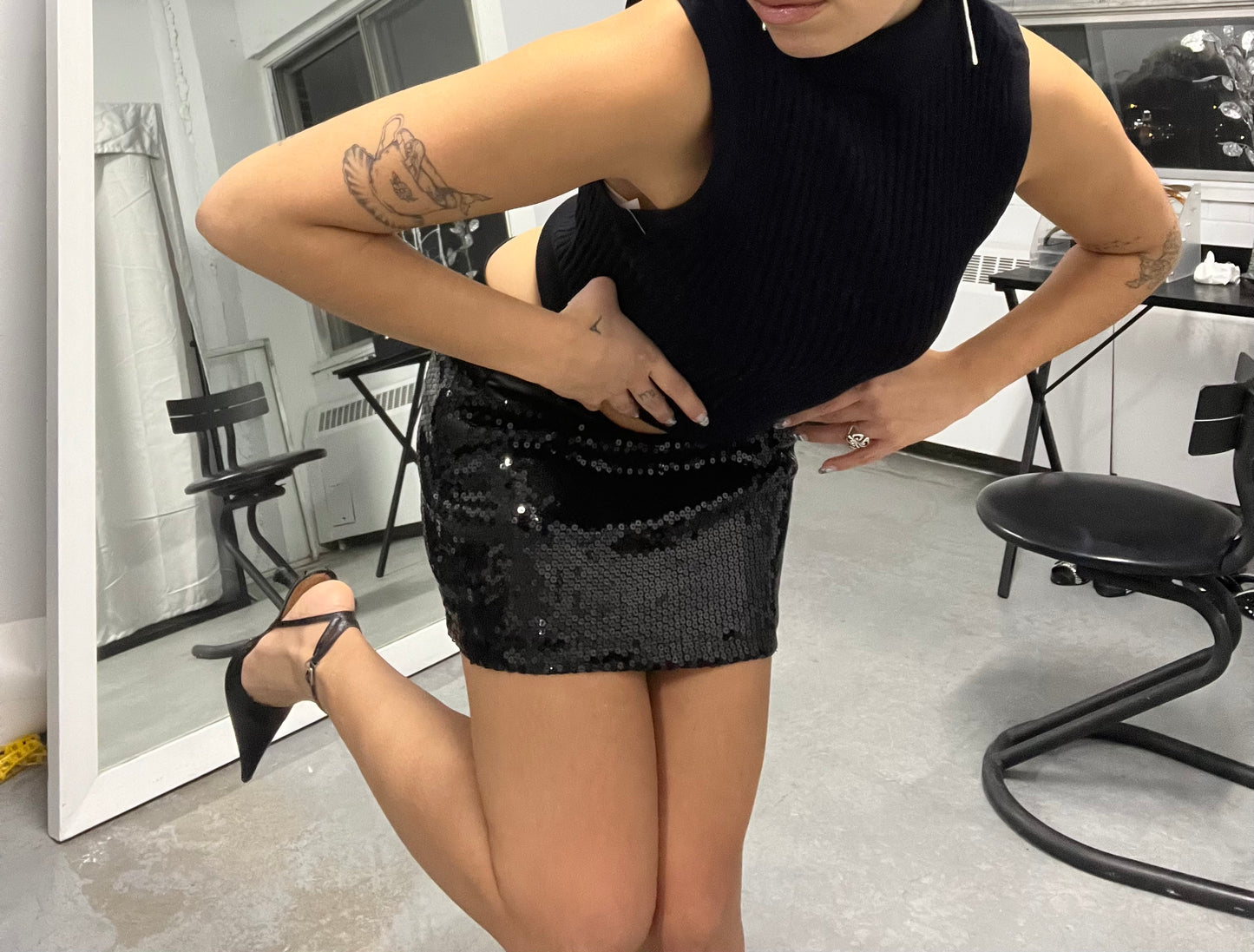 Sequence Mini Skirt