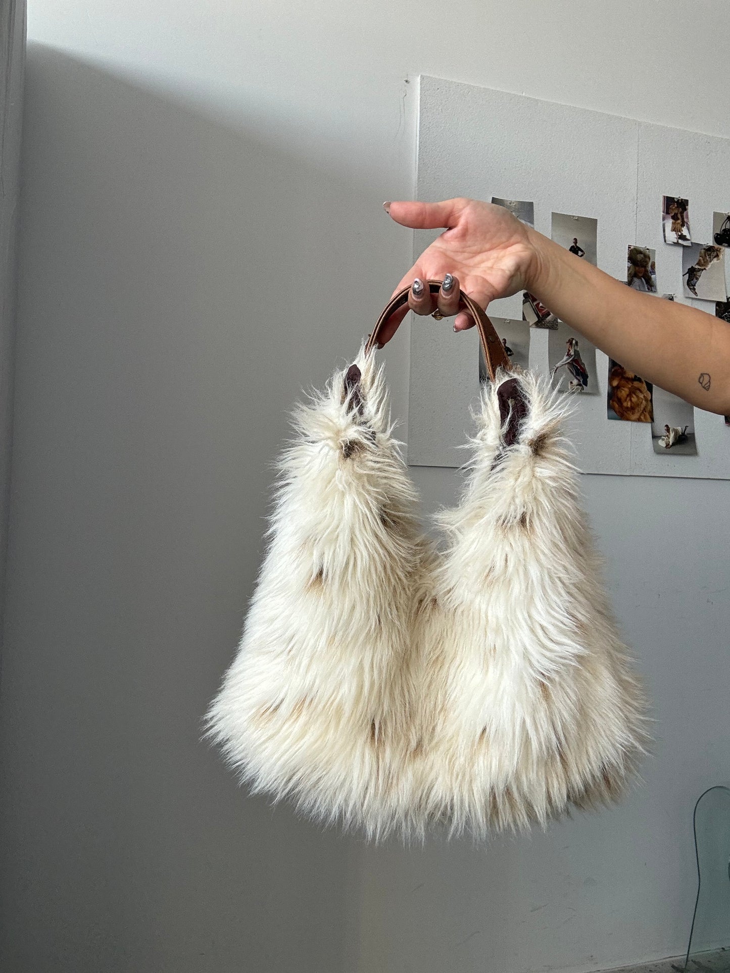 Faux Fur Purse