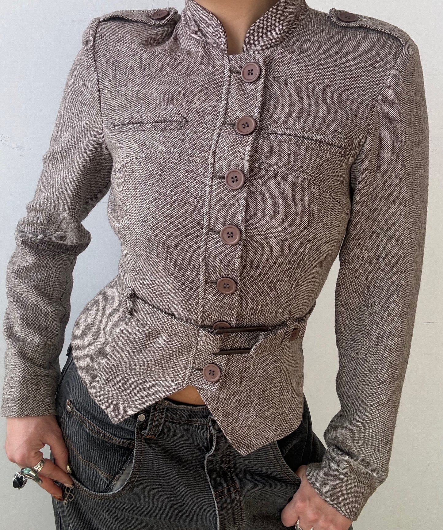 Belted Blazer
