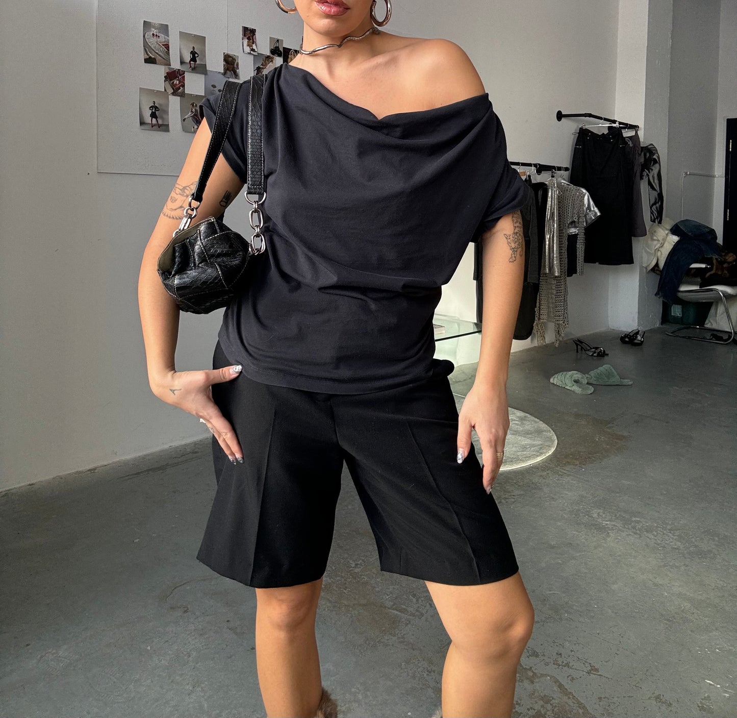 Model-Off-Duty Tee