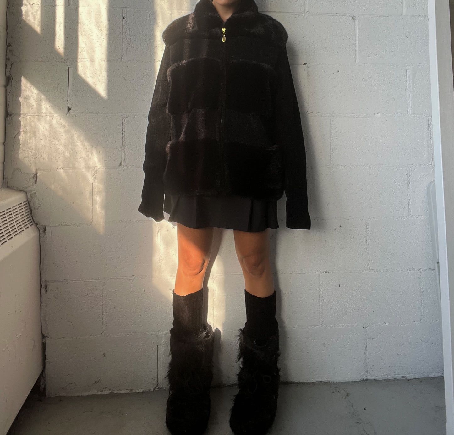 Cozy Faux Fur Zip