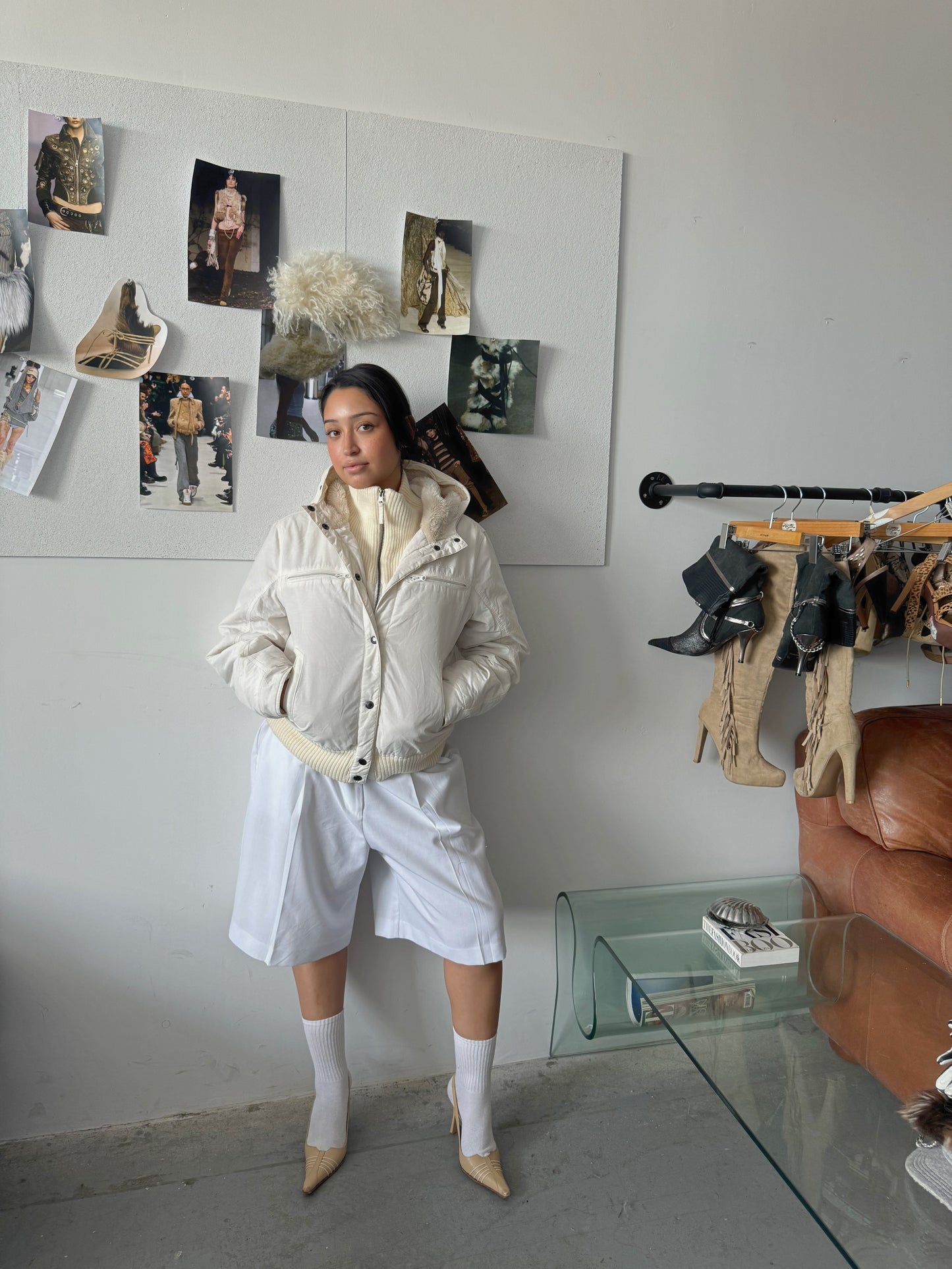 Buttercream Bomber Jacket