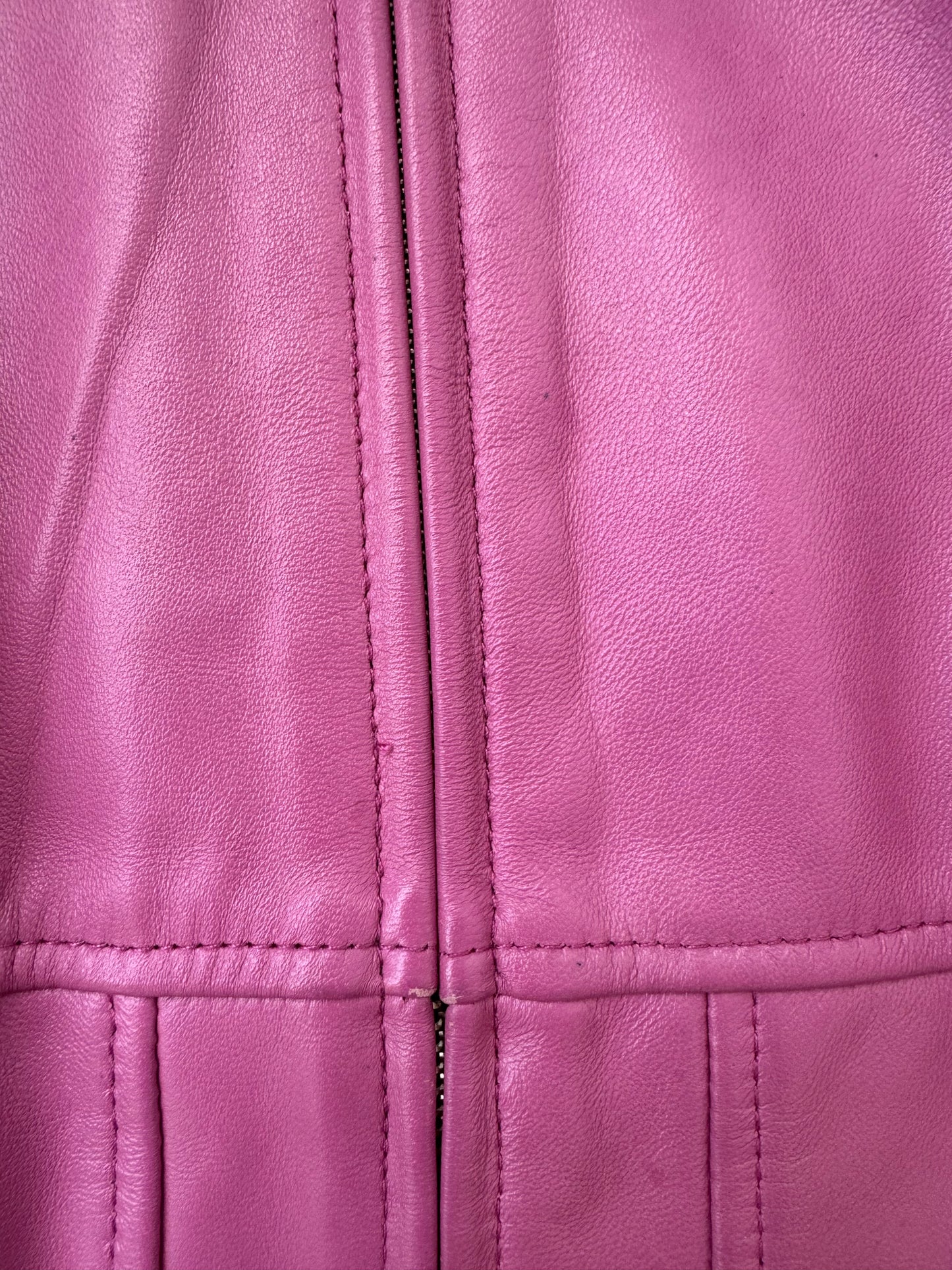 Sorbet Leather Corset Jacket