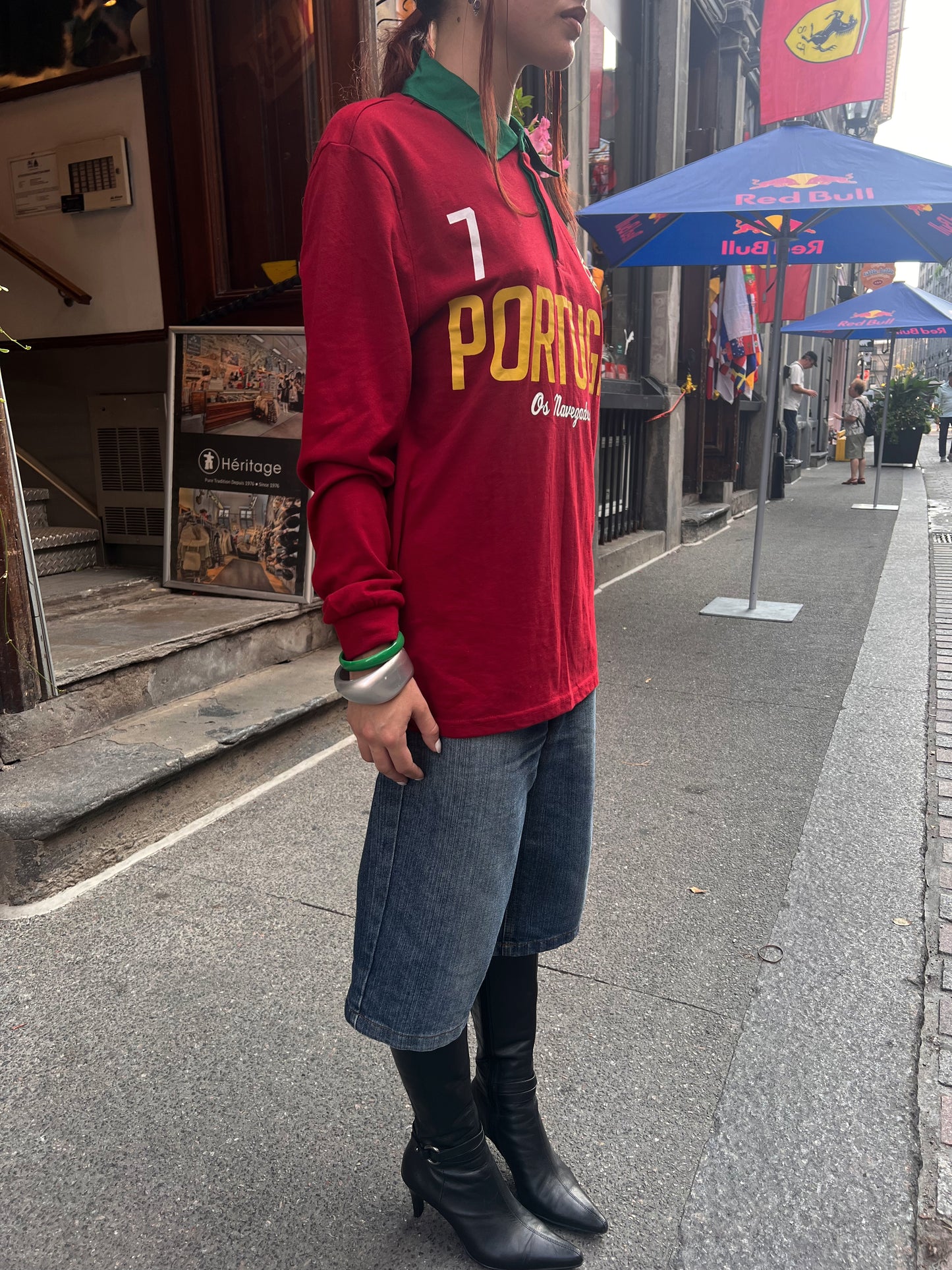Portugal Long Sleeve Polo