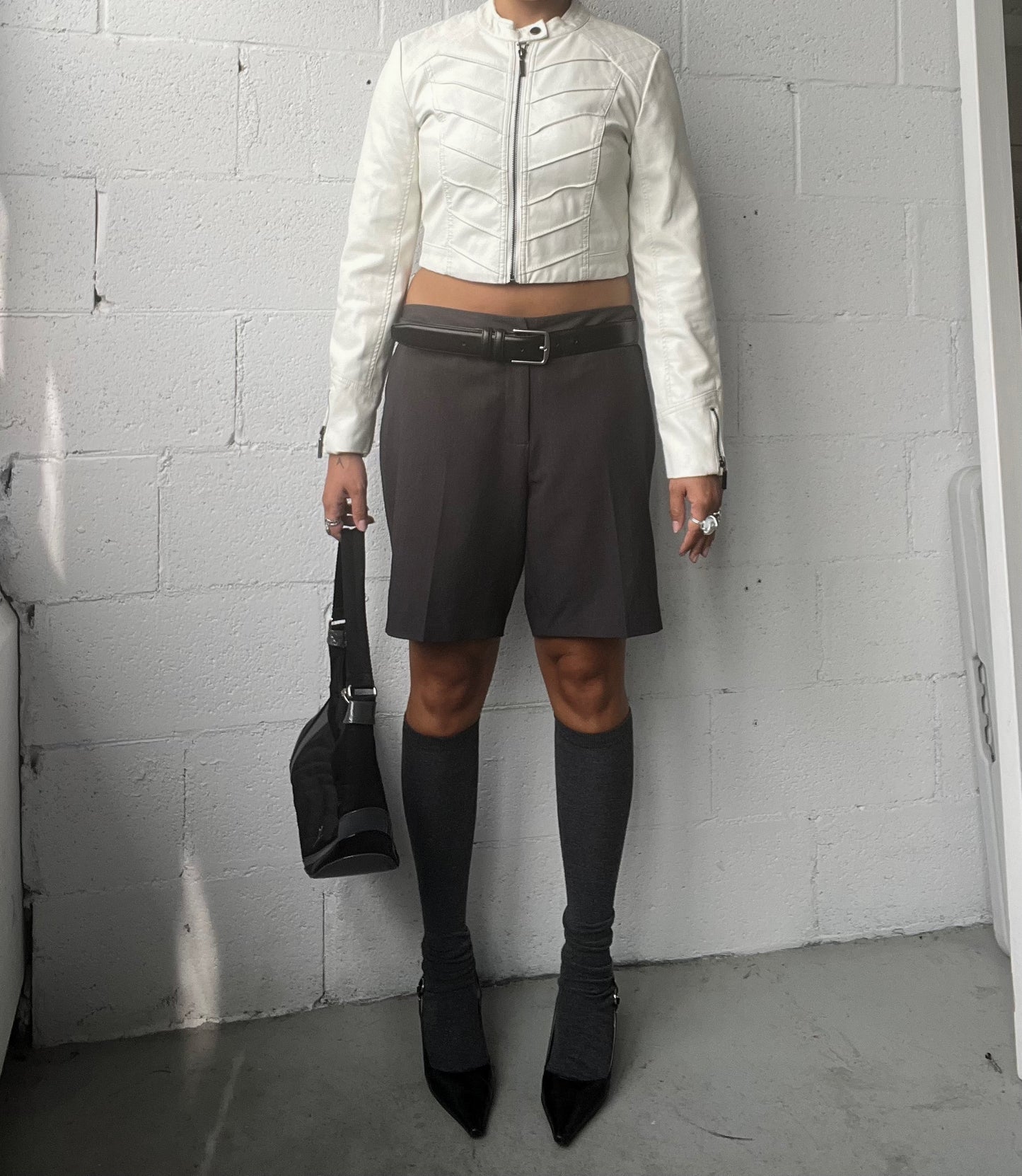 Dead Stock Suko Jeans Faux Leather Jacket