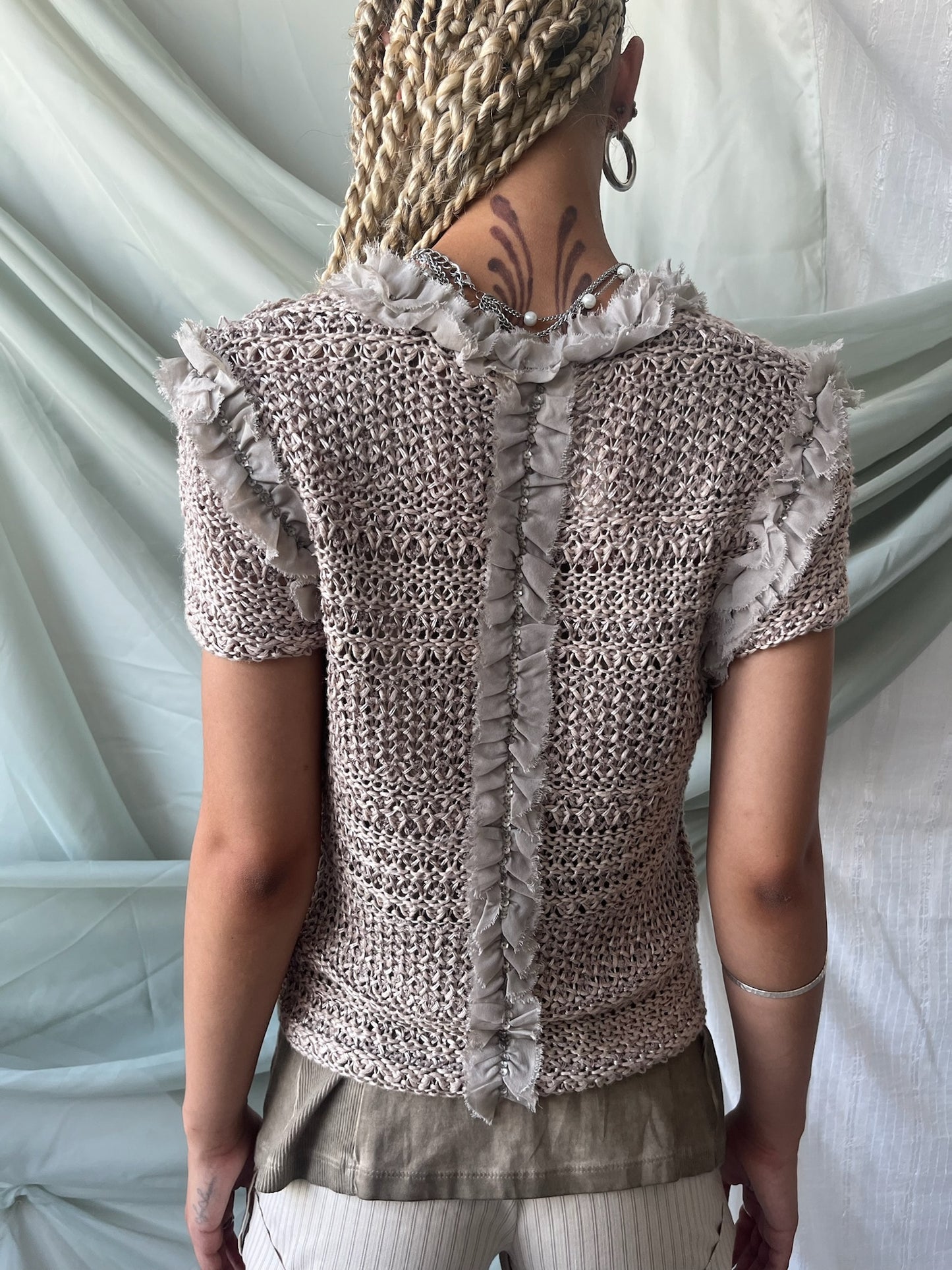 Bird by Juicy Couture Tie Up Cardi