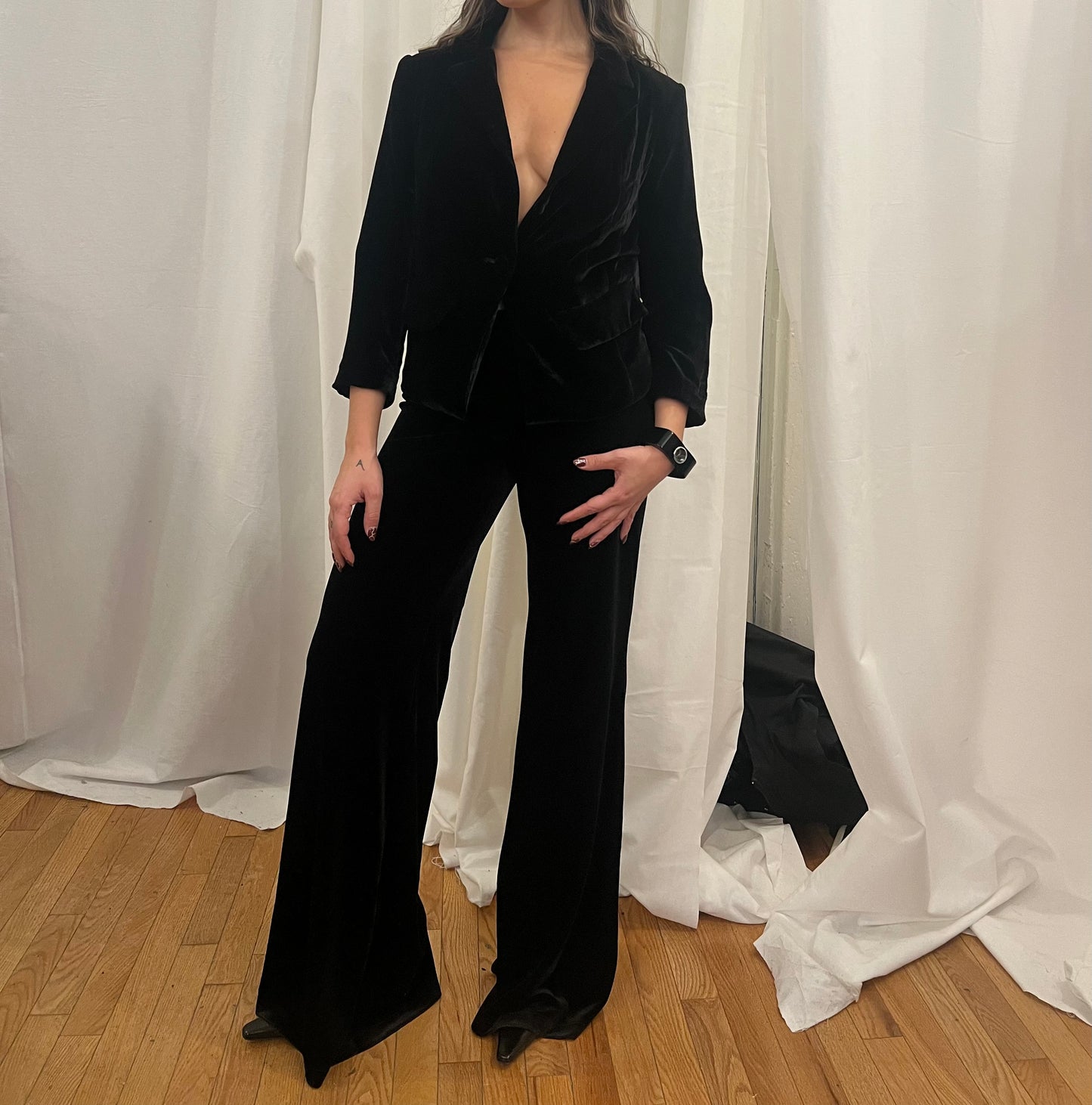 Vintage Velour Suit Set