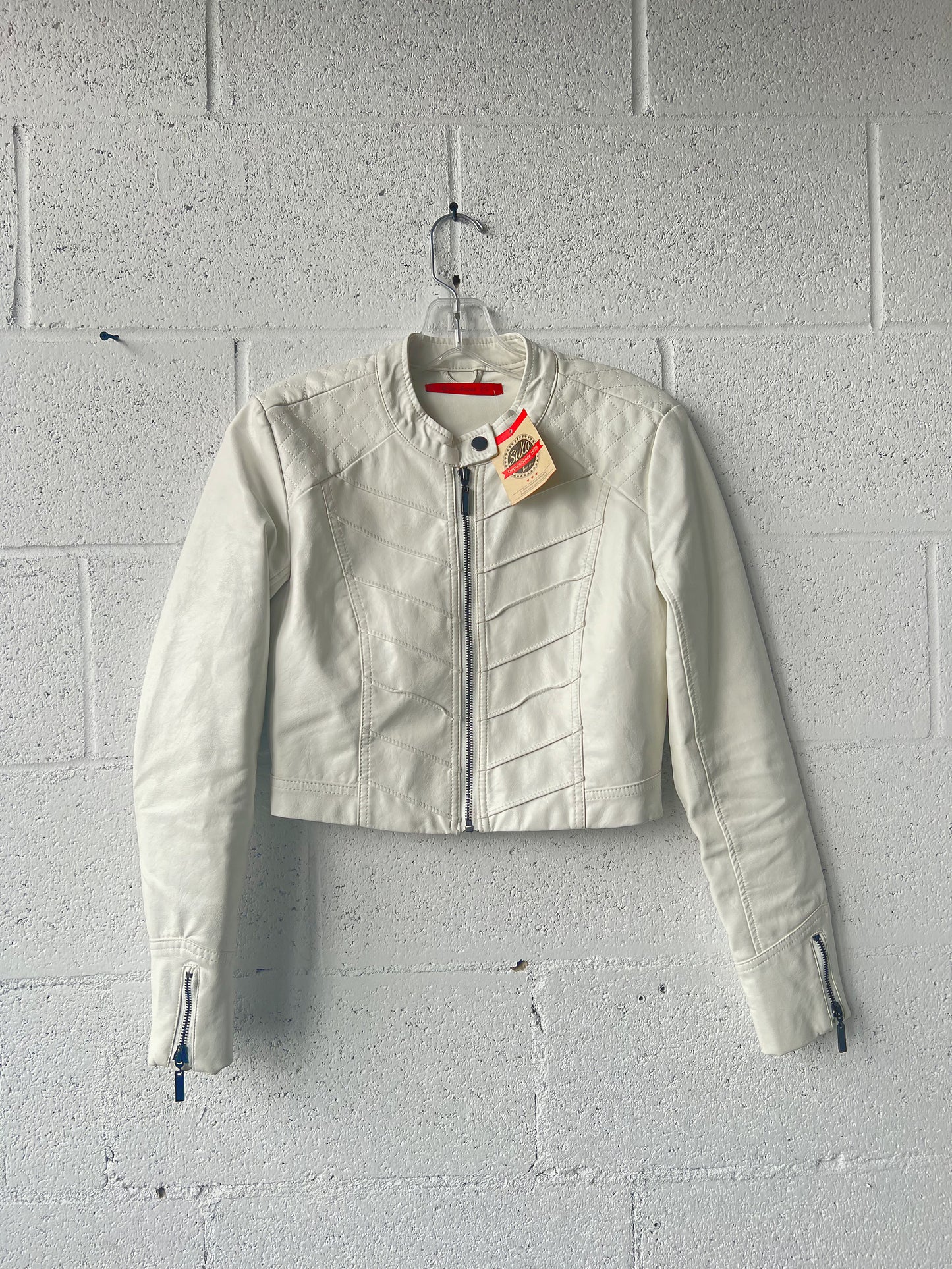 Dead Stock Suko Jeans Faux Leather Jacket