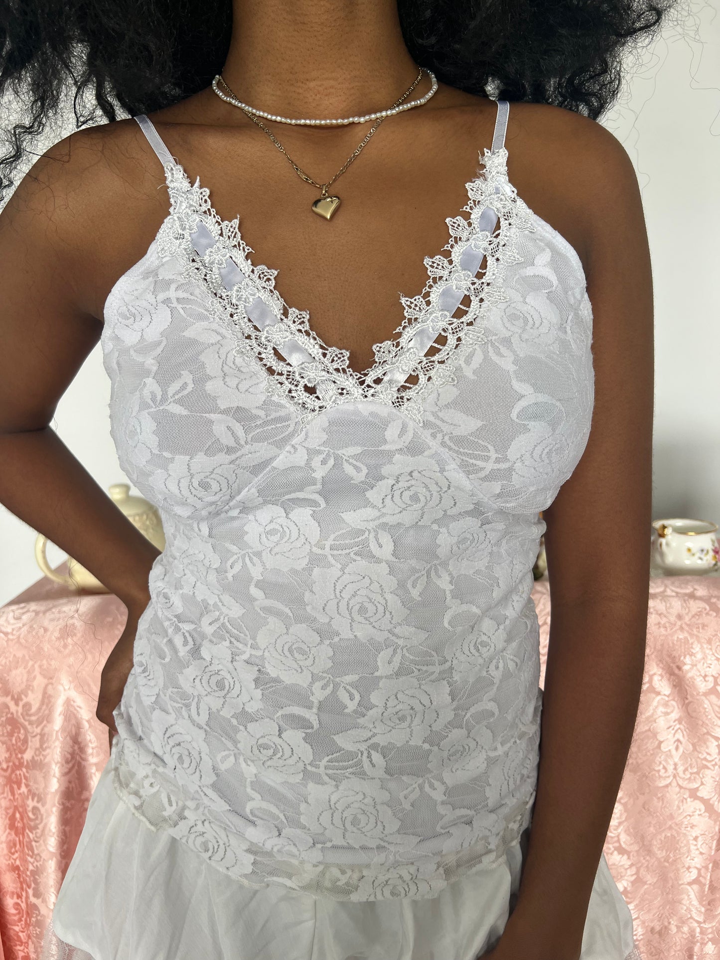 Rosa Bianca Top