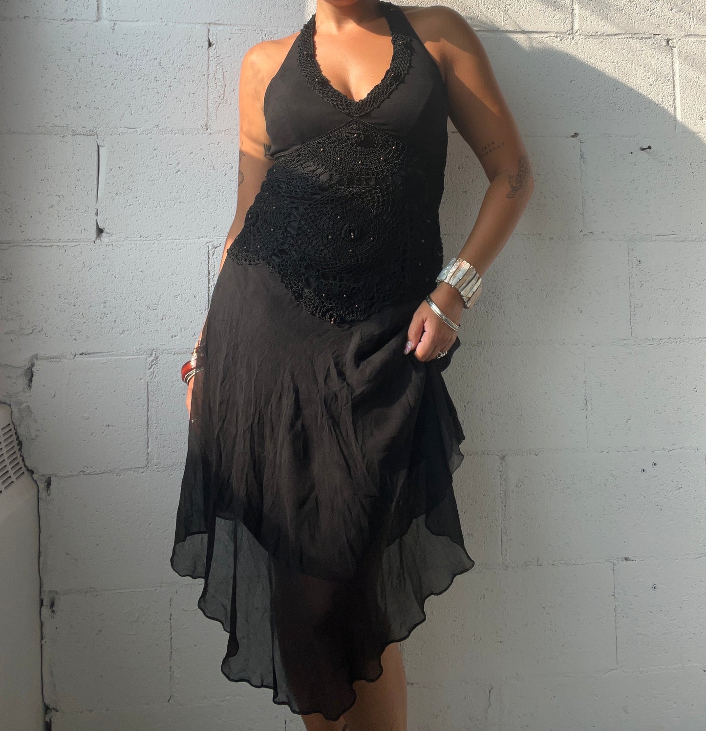 Silk Beach Dress